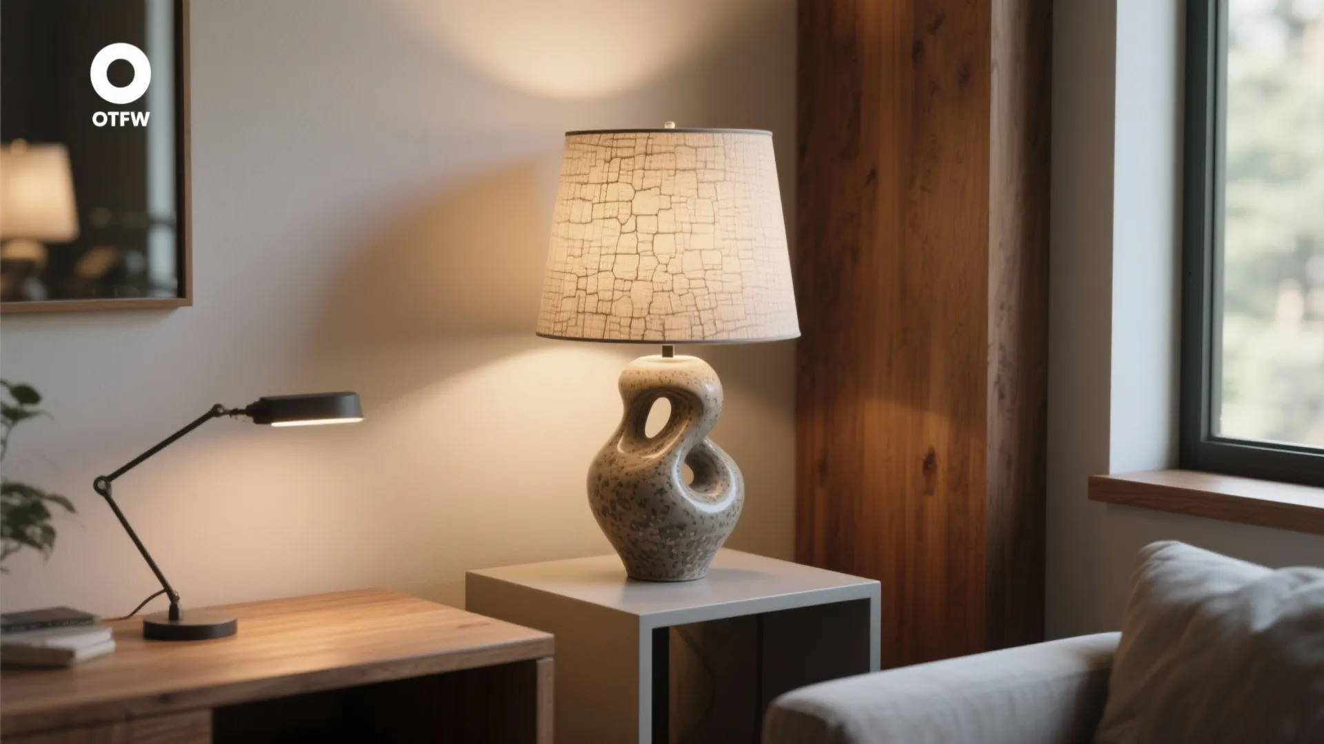 1. Layer with a Statement Lamp