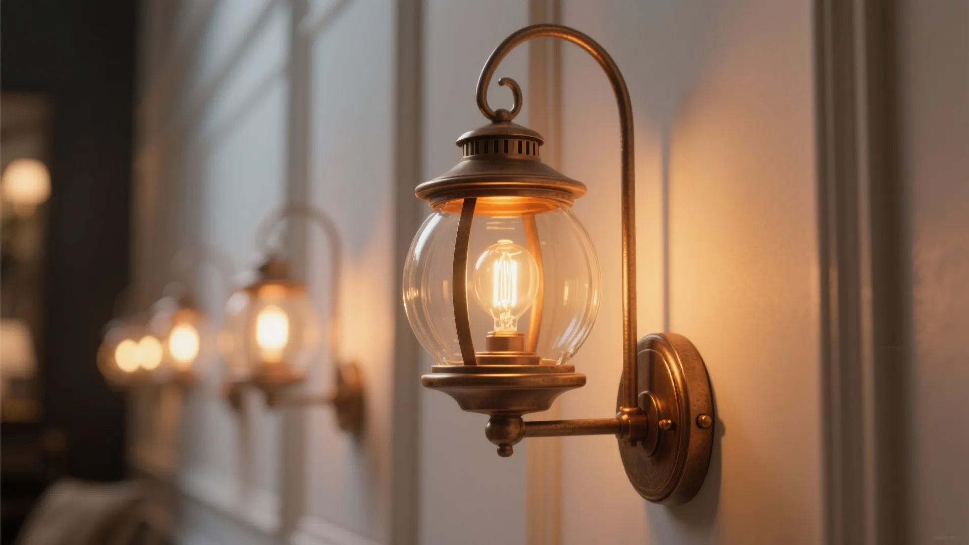 1. Layered Lighting with a Statement Lantern