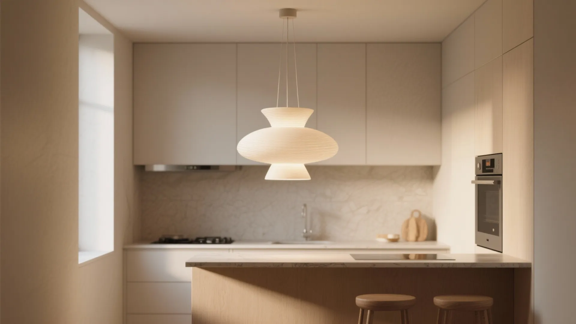 2. Use a Statement Light Fixture