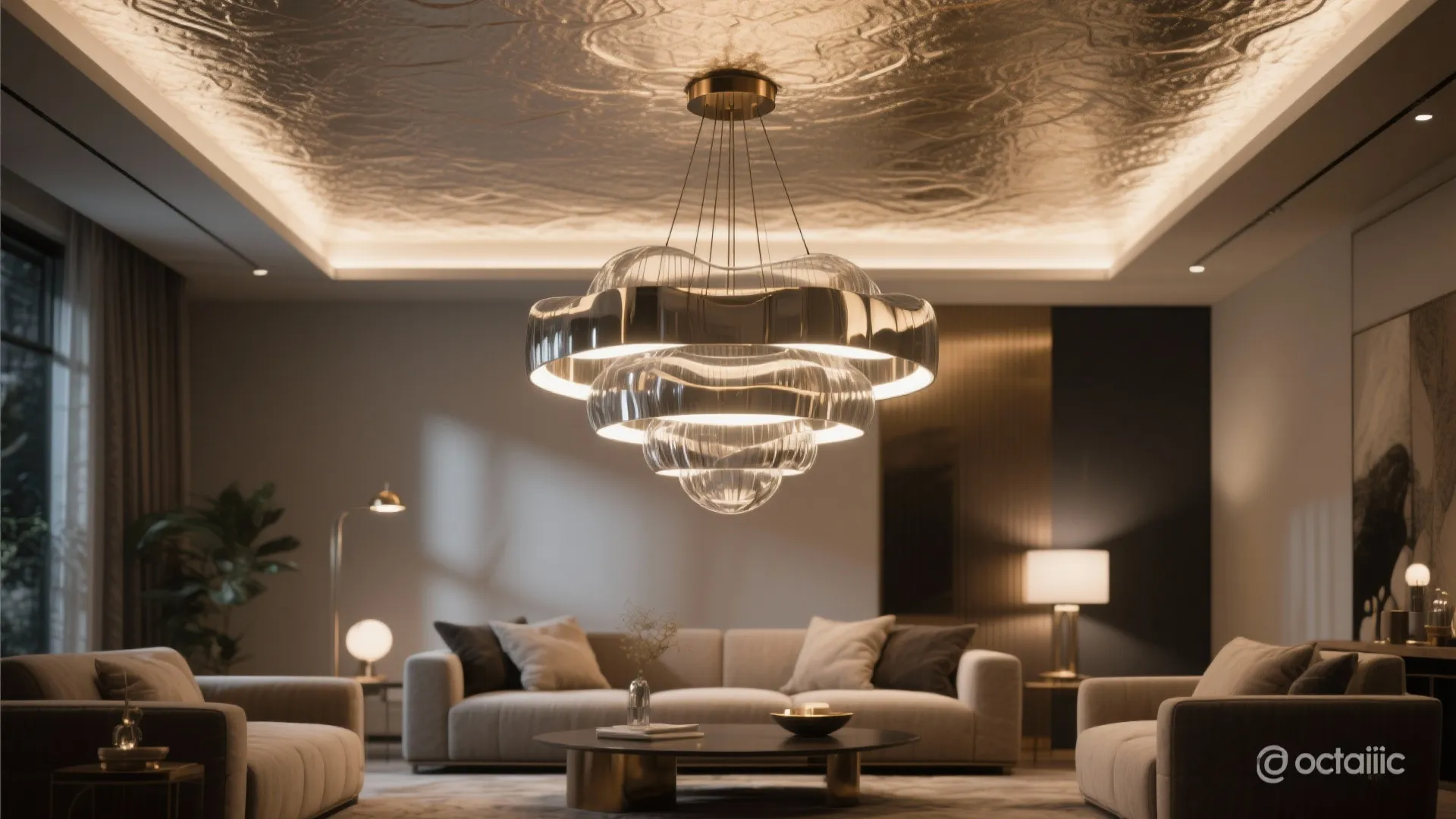5. Embrace a Statement Light or Sculptural Fixture