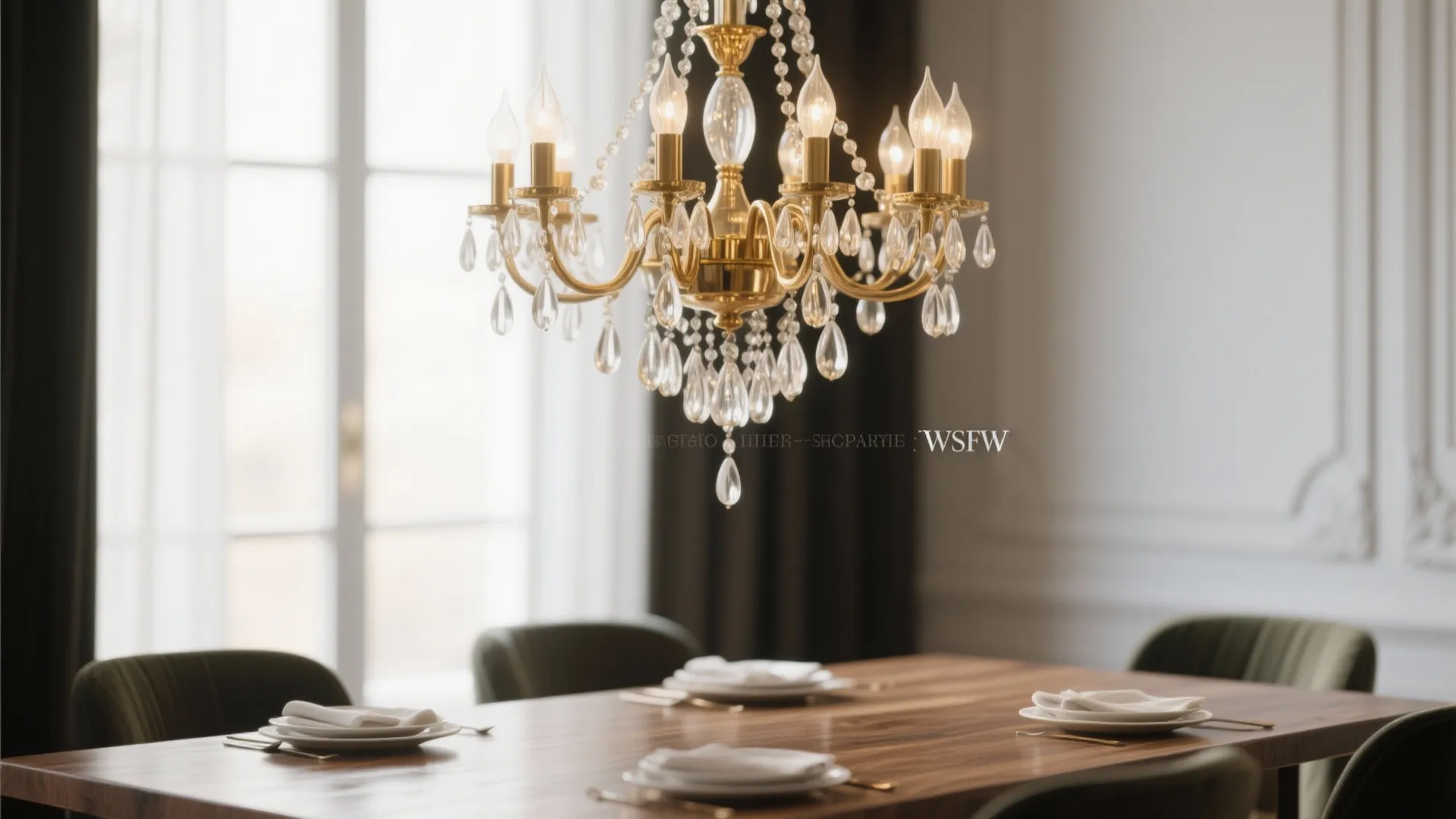 2. Use a Statement Lighting Fixture