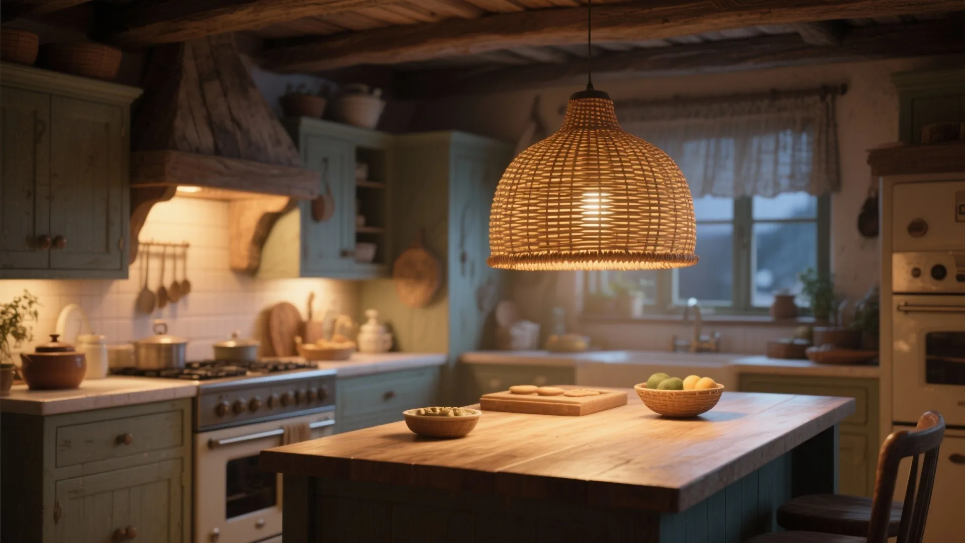 5. Statement Lighting for Personality