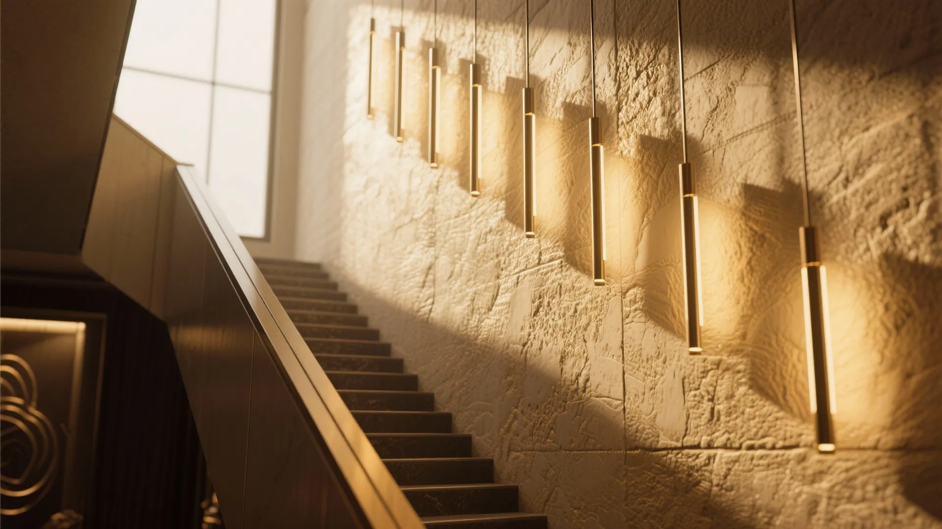 Statement lighting installation