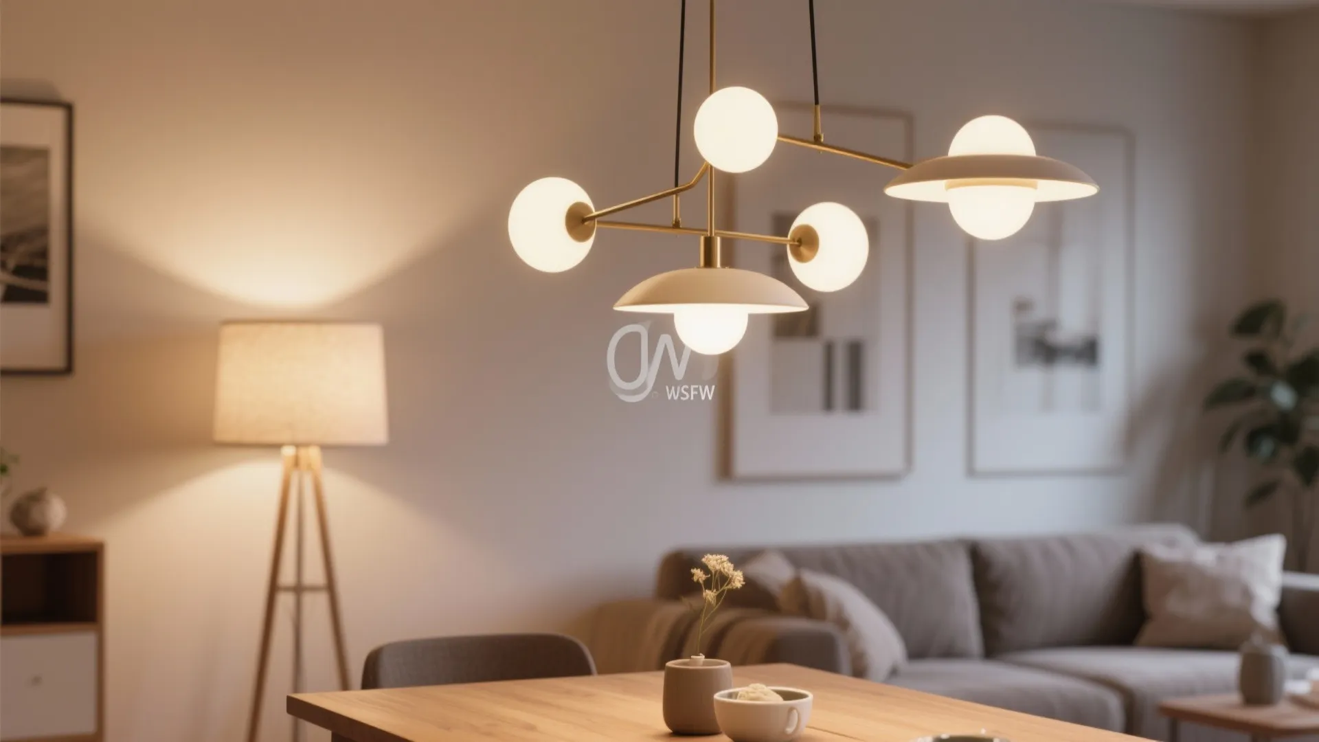 2. Statement Lighting Fixtures