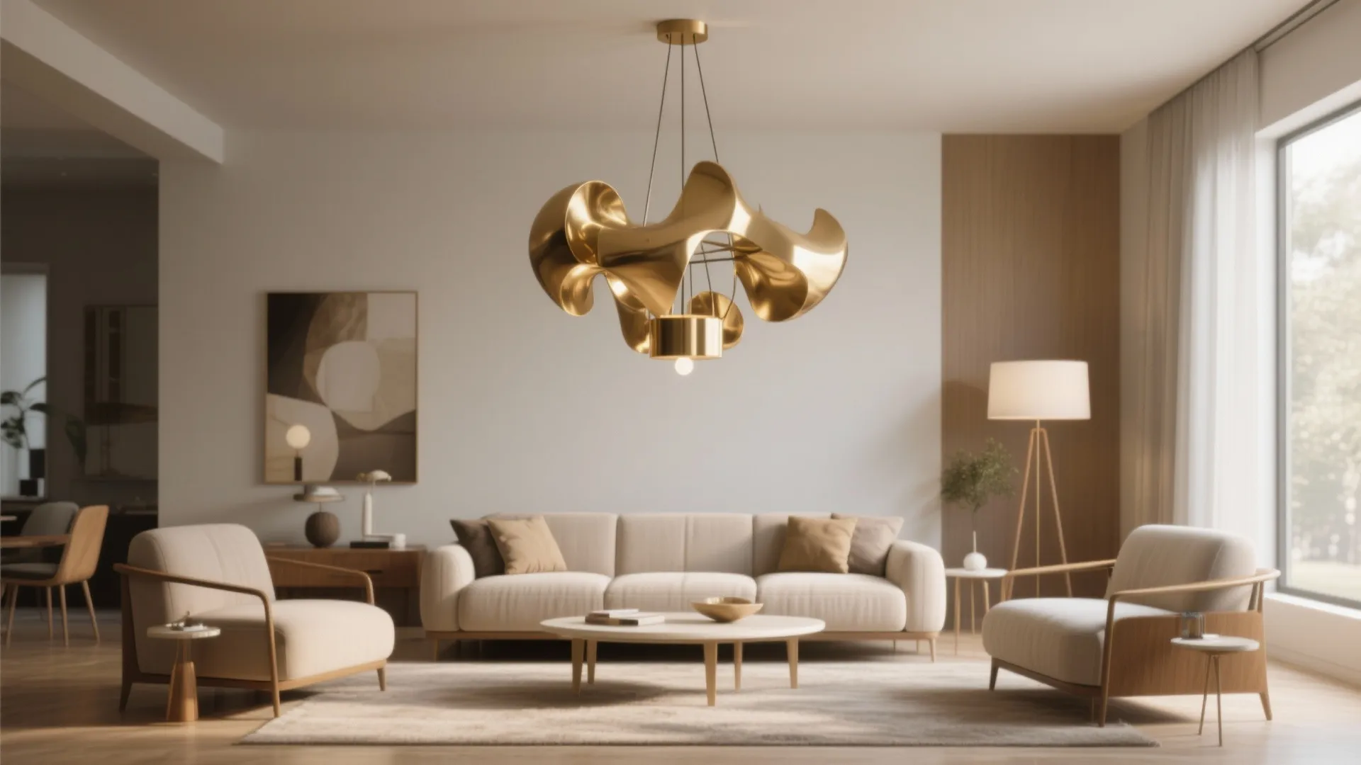 3. Statement Lighting as a Focal Point