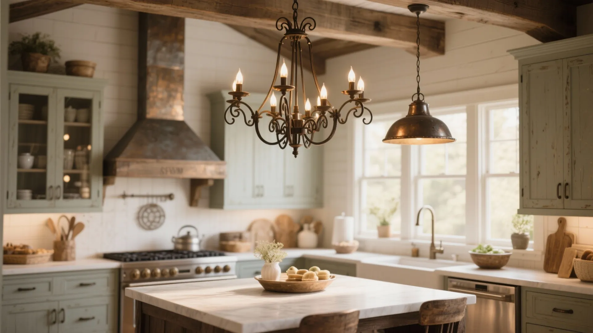 6. Statement Lighting