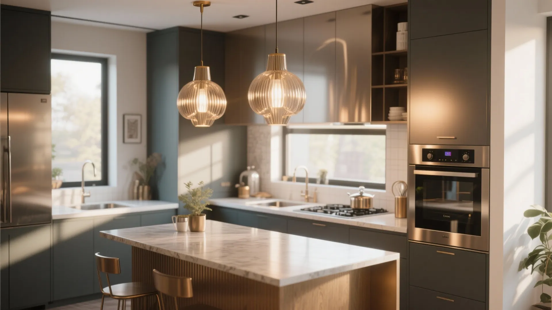 8. Statement Lighting