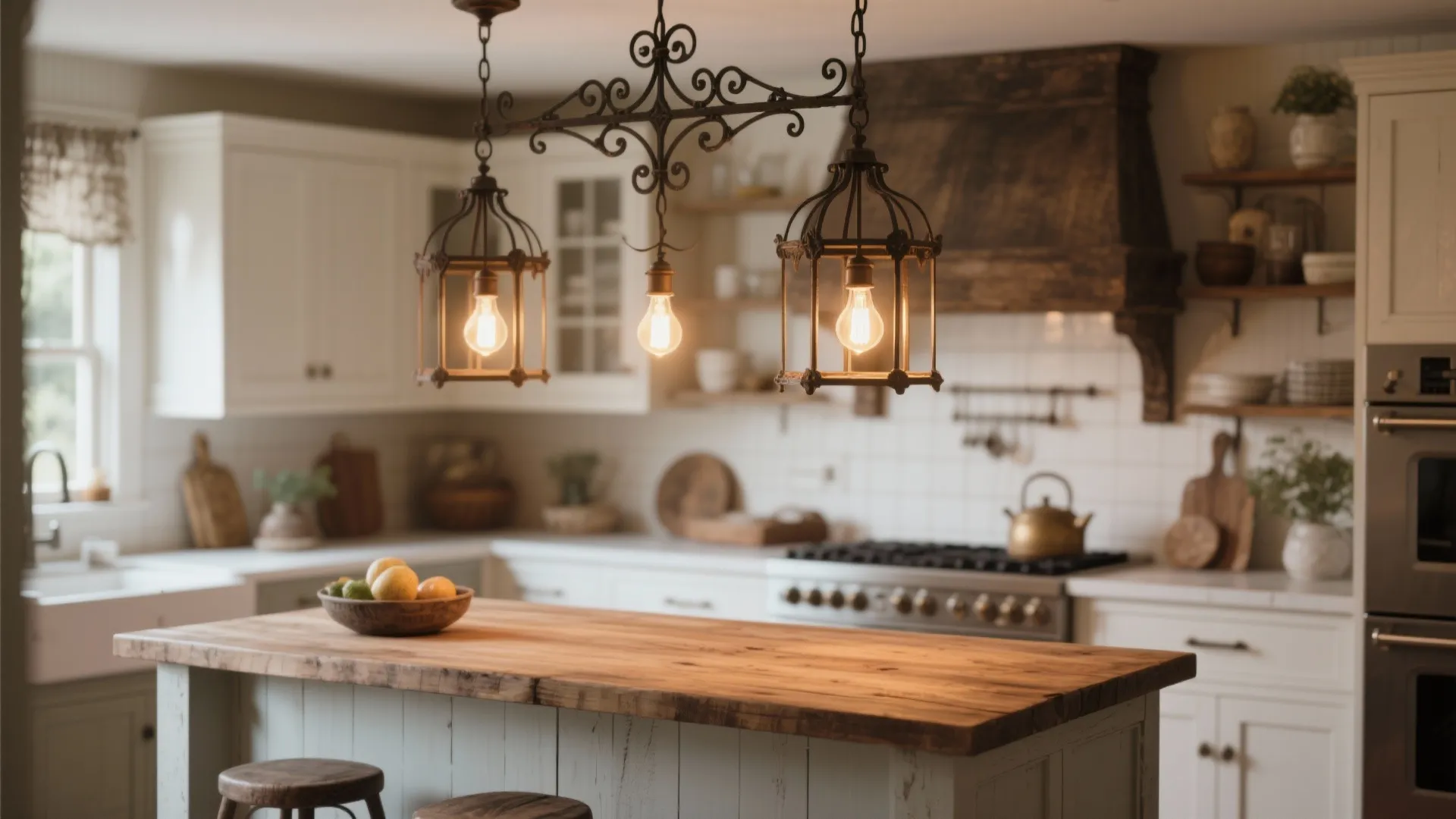 8. Statement Lighting