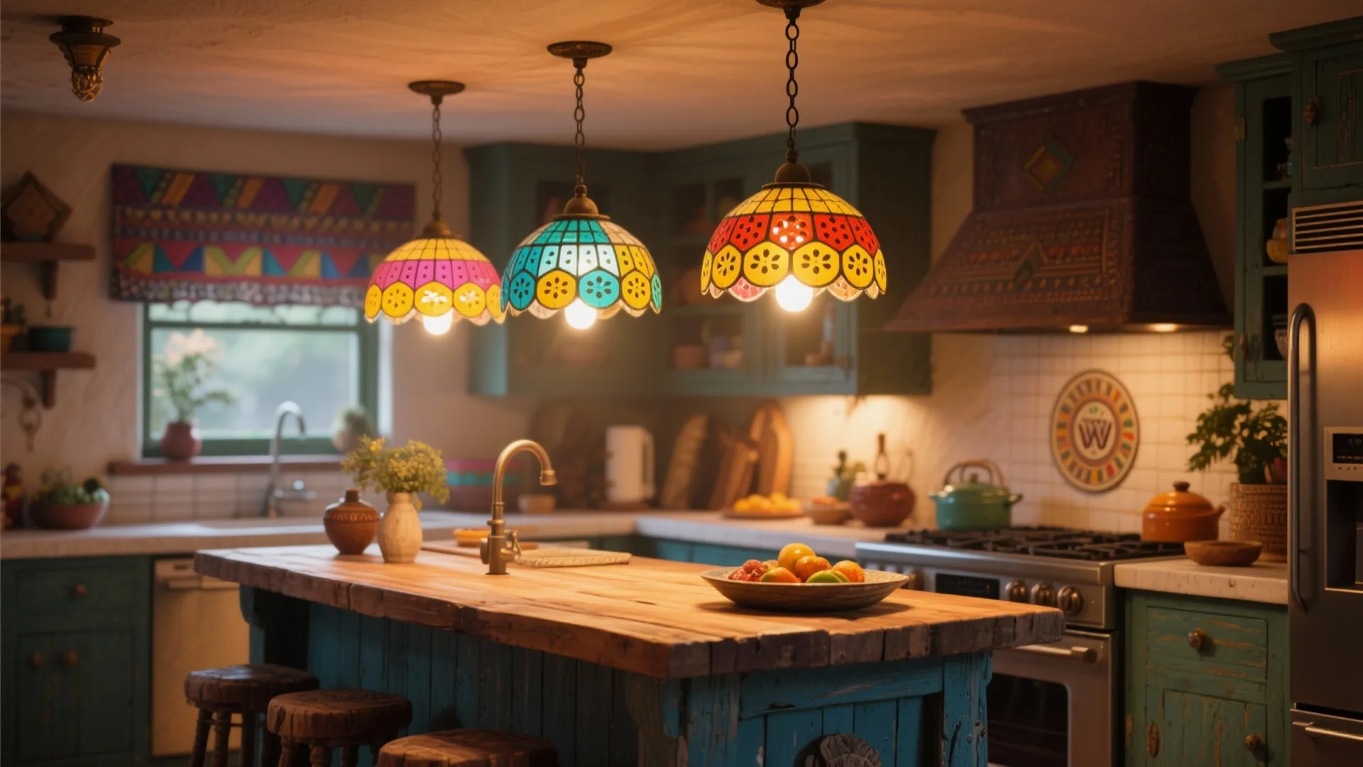 9. Statement Lighting