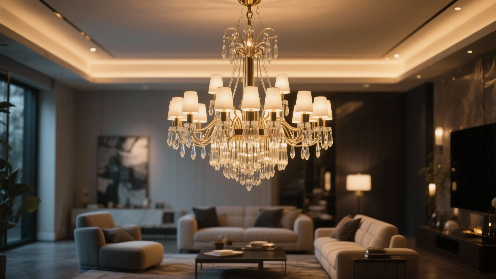5. Statement Lighting as a Focal Point