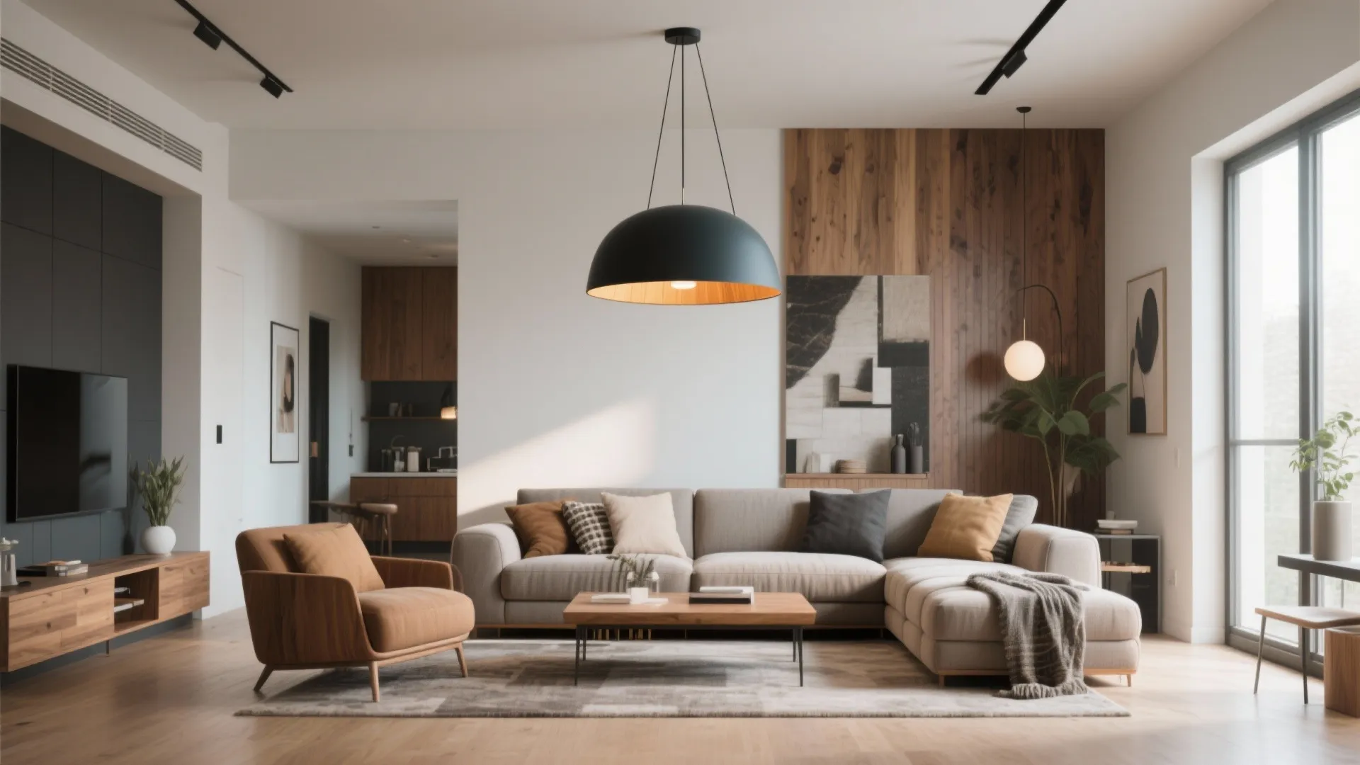 Statement Lighting as Focal Point