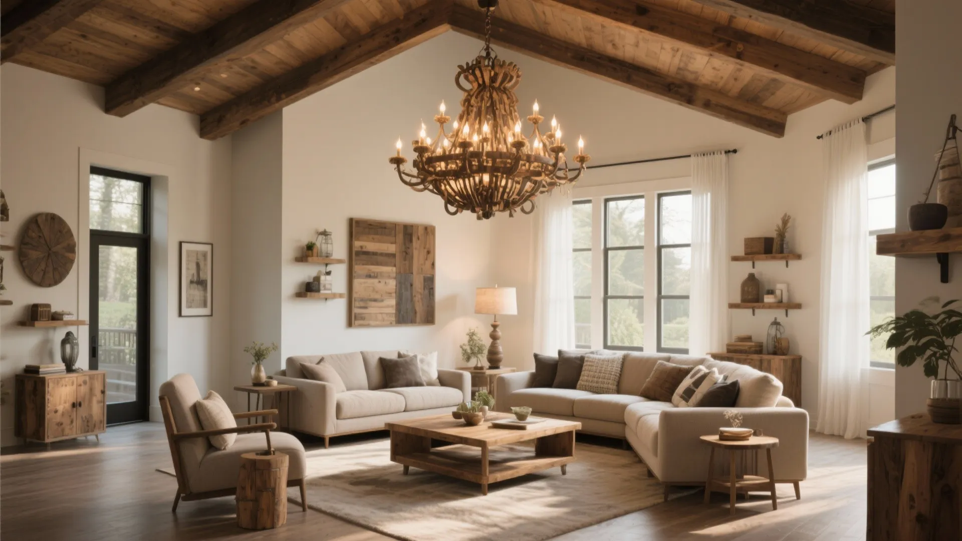 3. Statement Lighting Piece