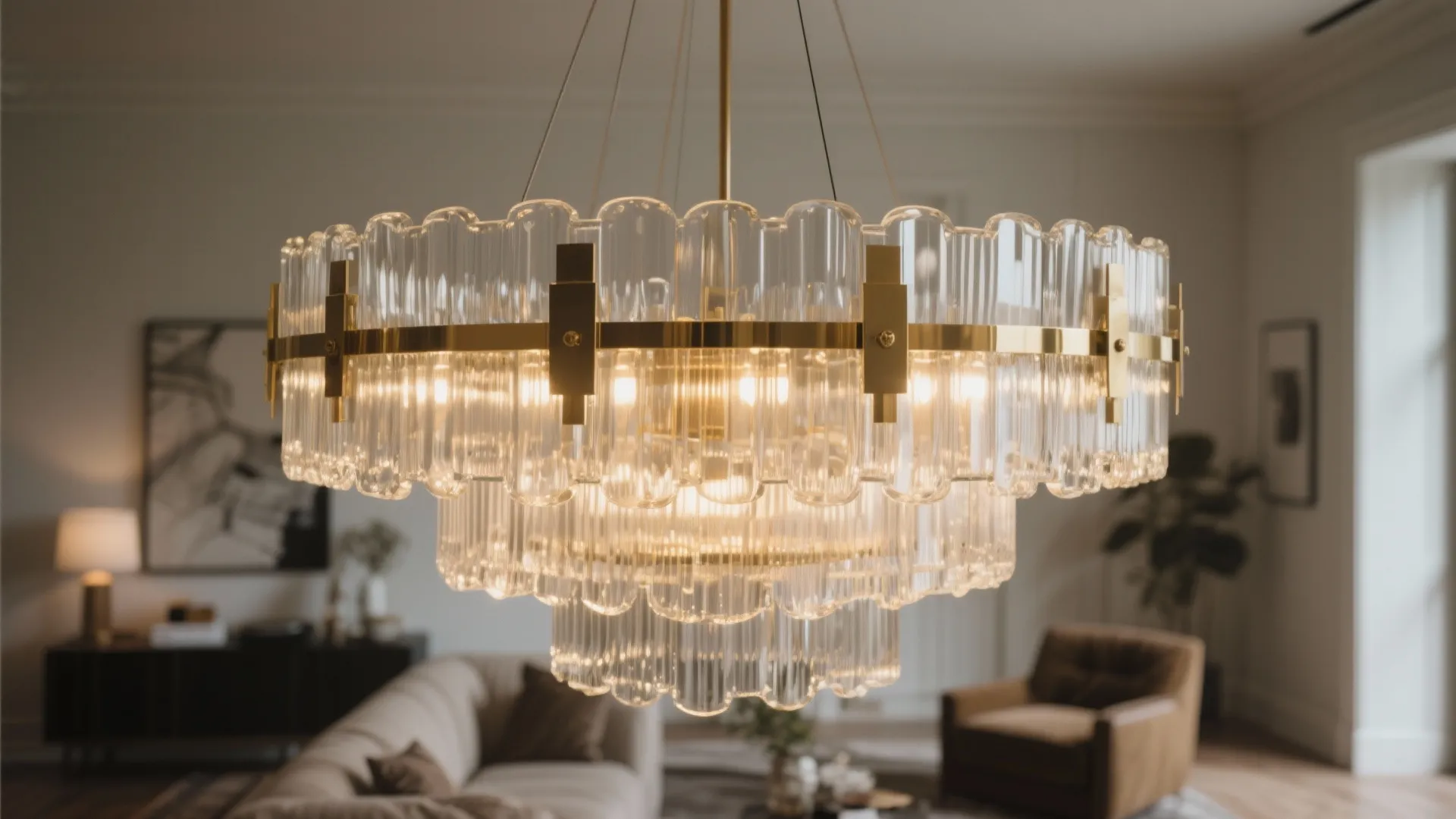 3. Statement Lighting as a Focal Point