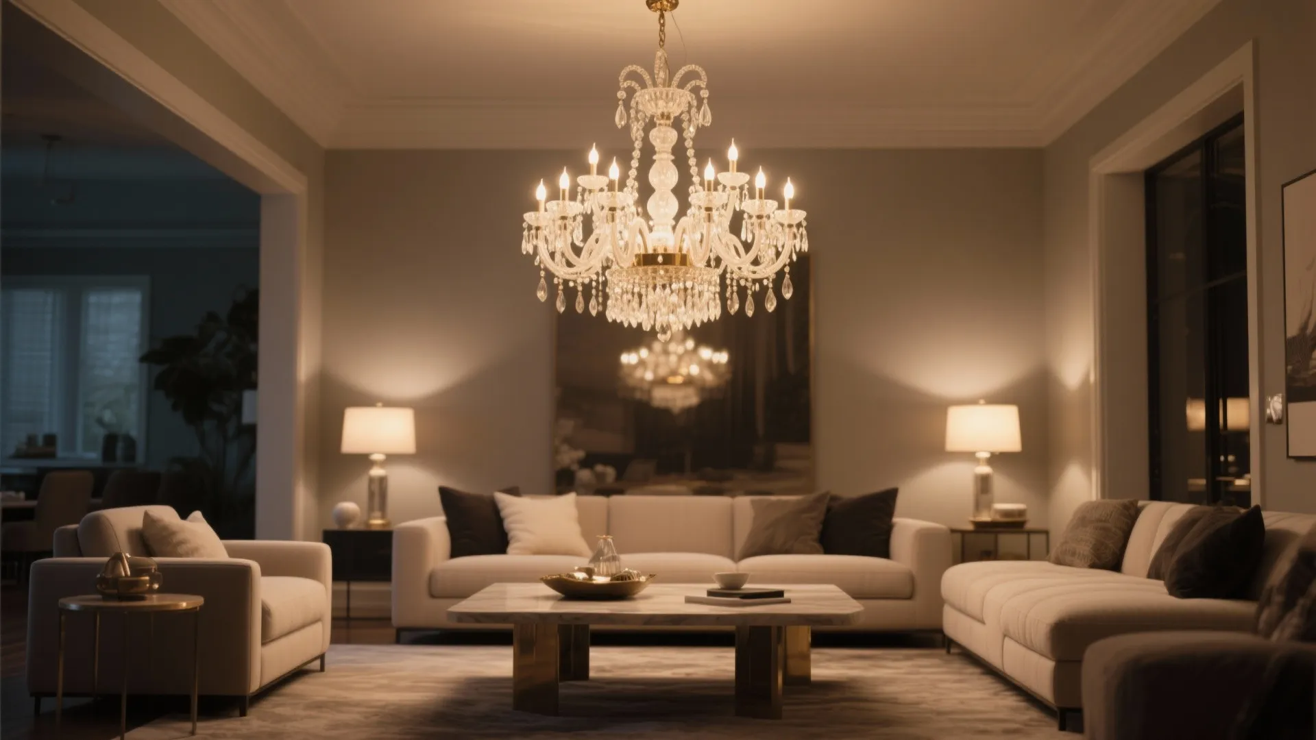 3. Statement Lighting as a Focal Point
