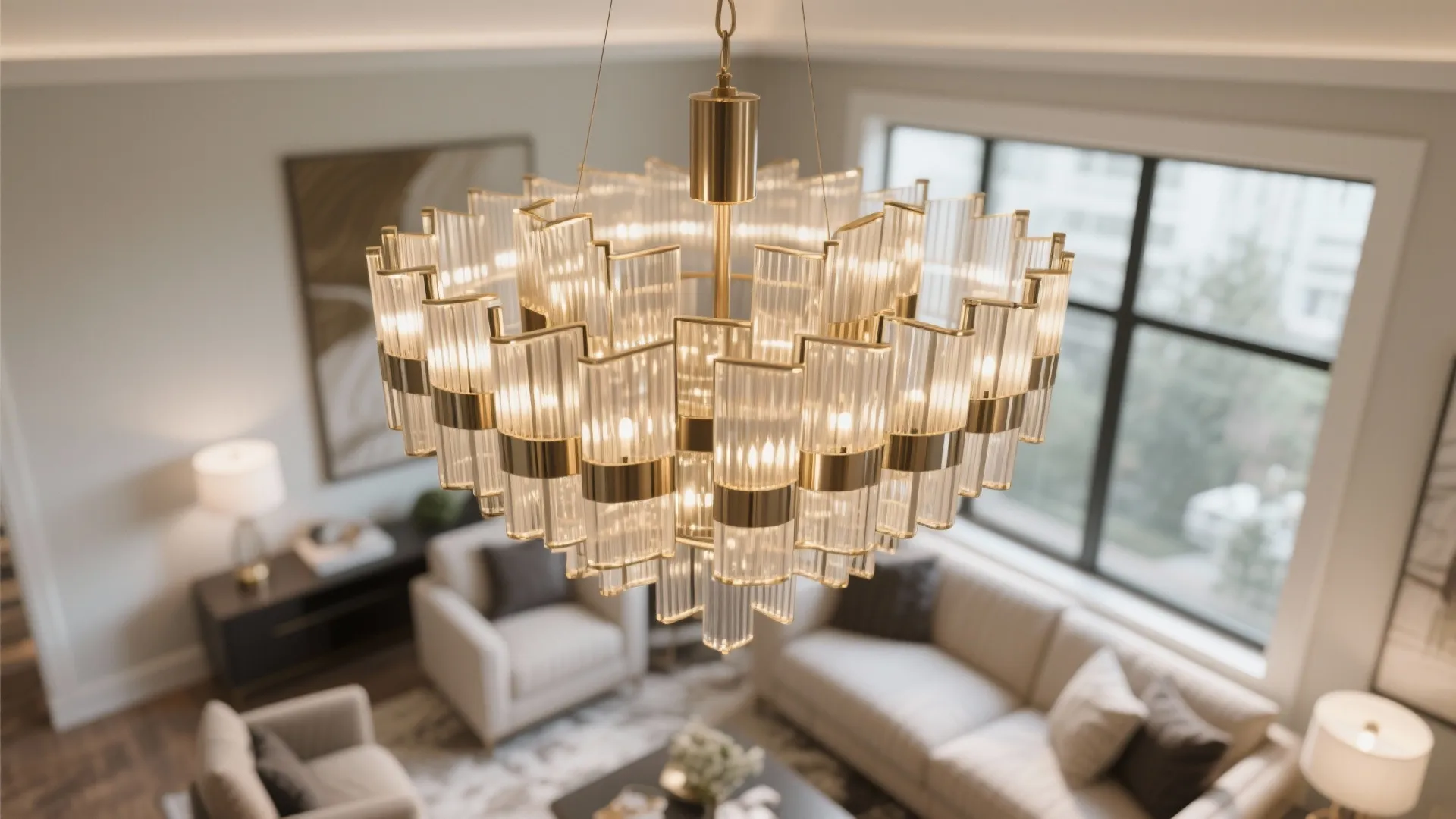 3. Statement Lighting as a Focal Point