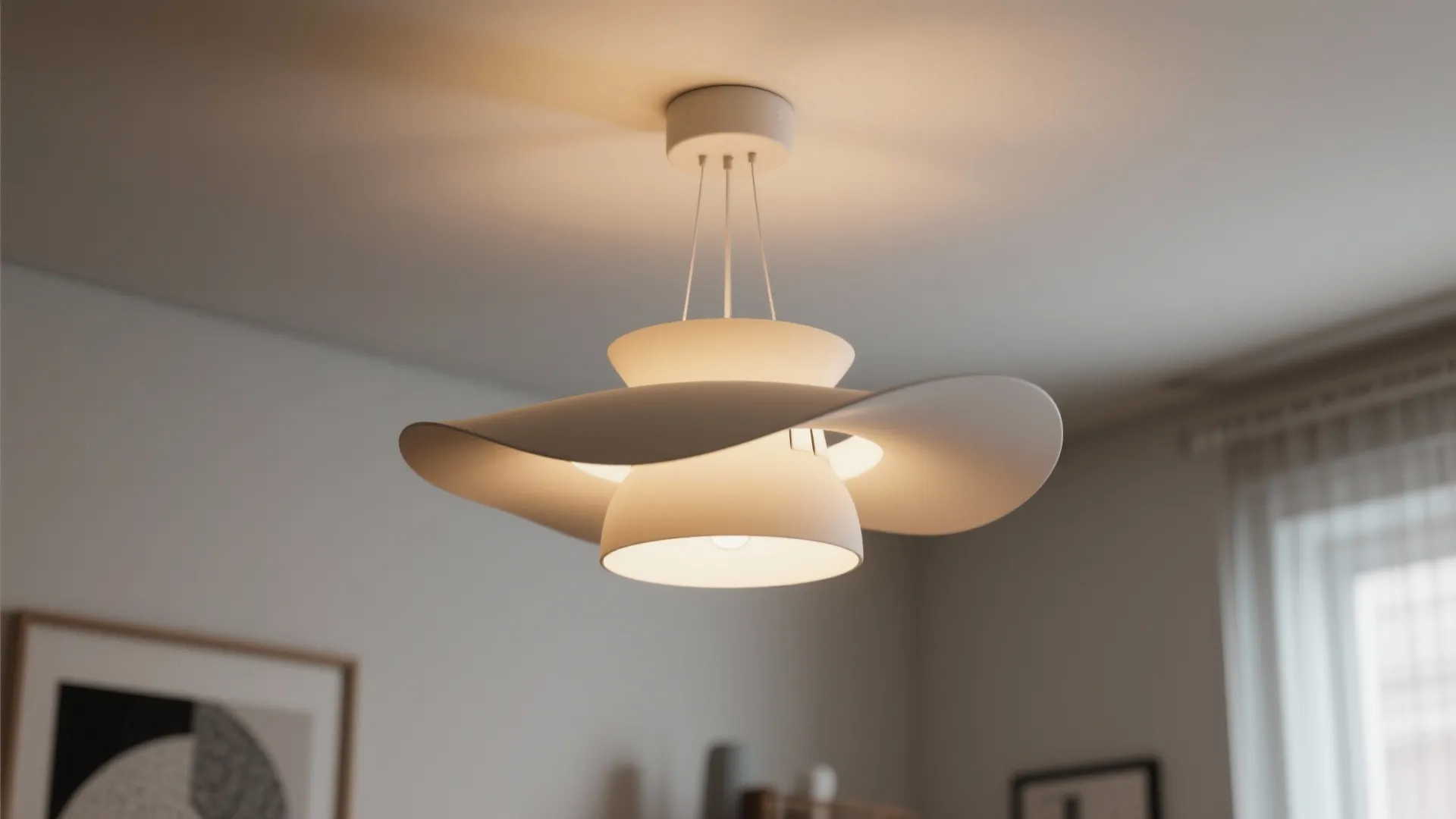 Statement lighting as a focal point