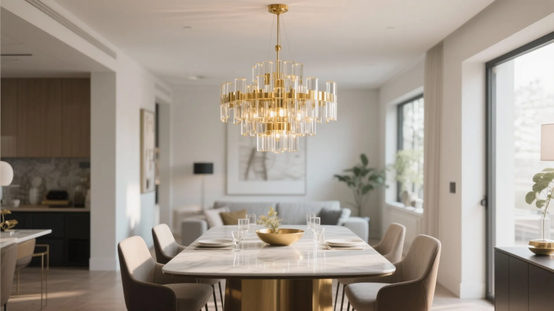 3. Statement Lighting as a Focal Point
