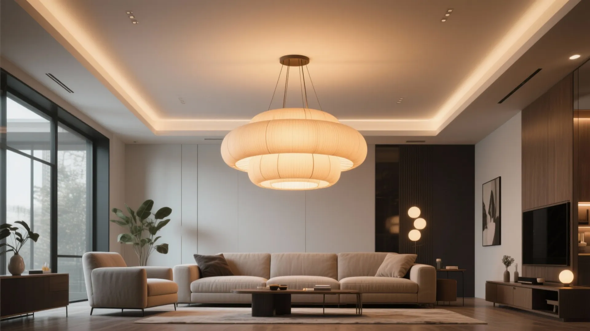 4. Statement Lighting Fixture