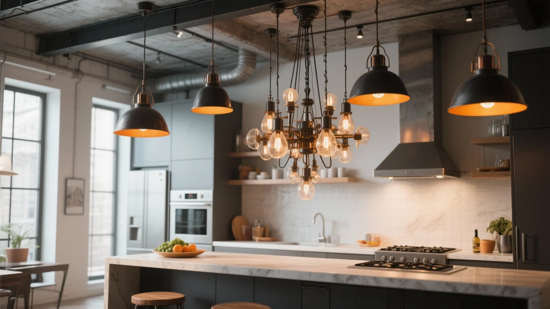 9. Statement Lighting