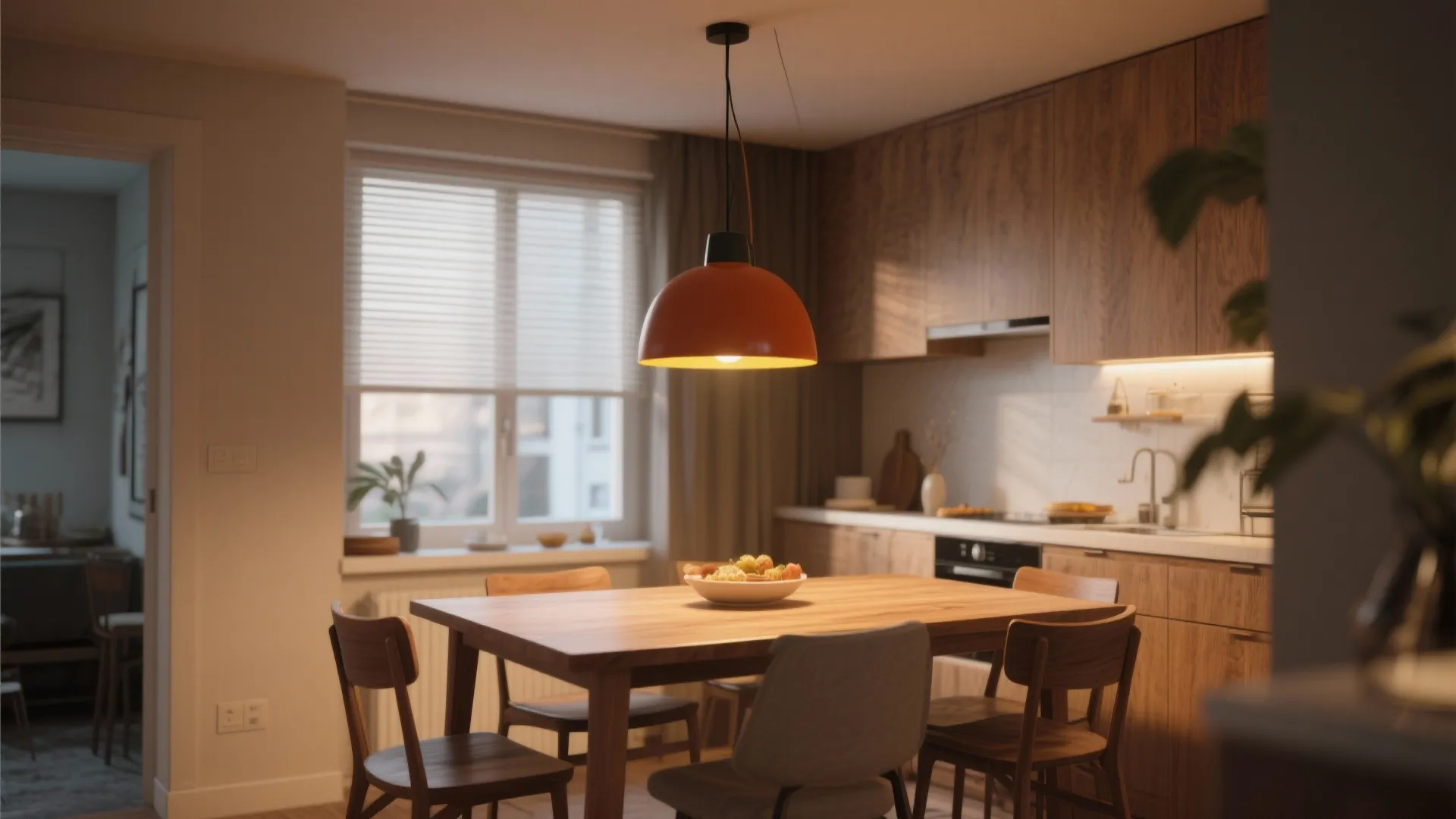 Idea 2: Statement Lighting Above the Table