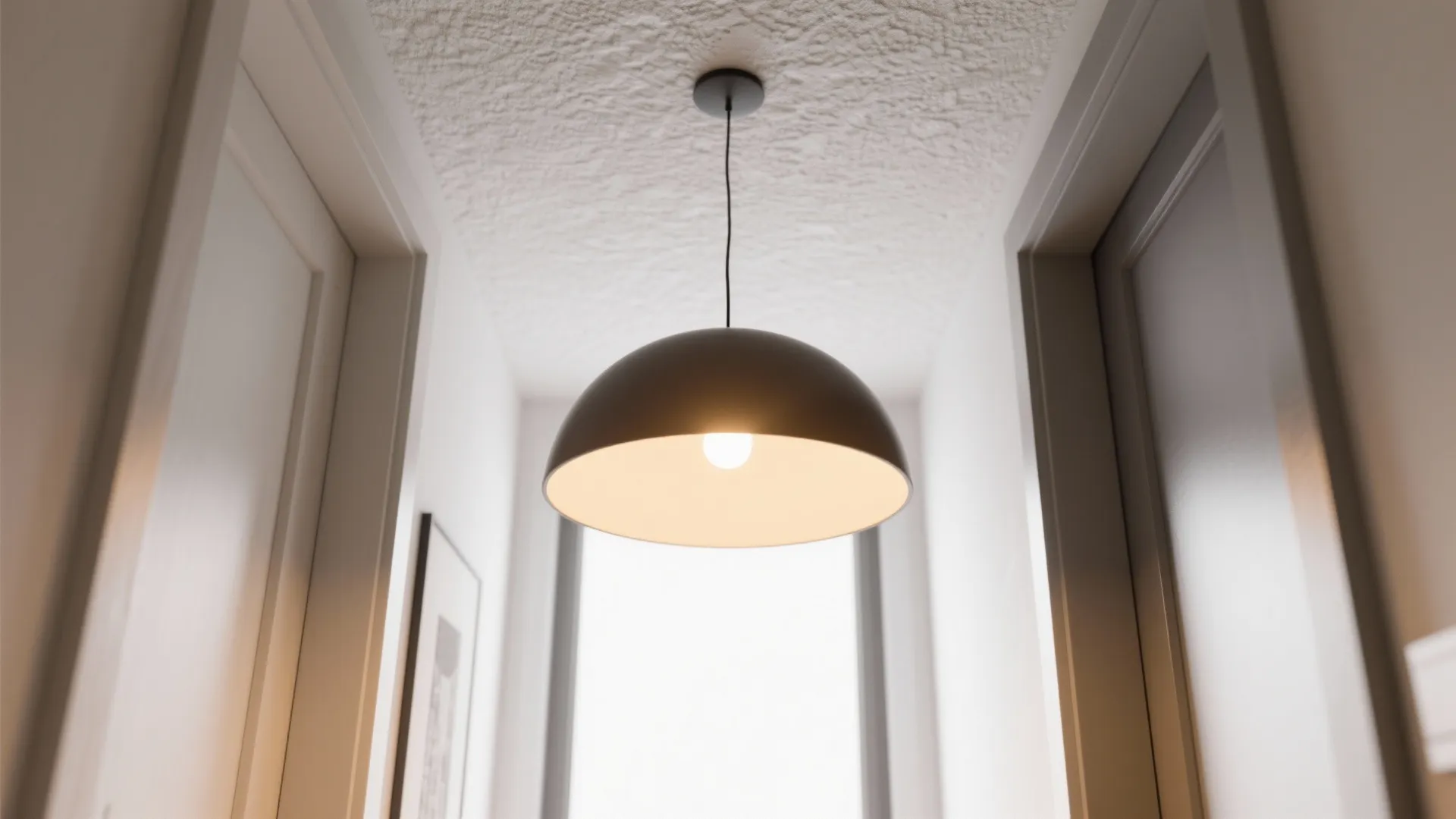 Statement Lighting at the Entrance