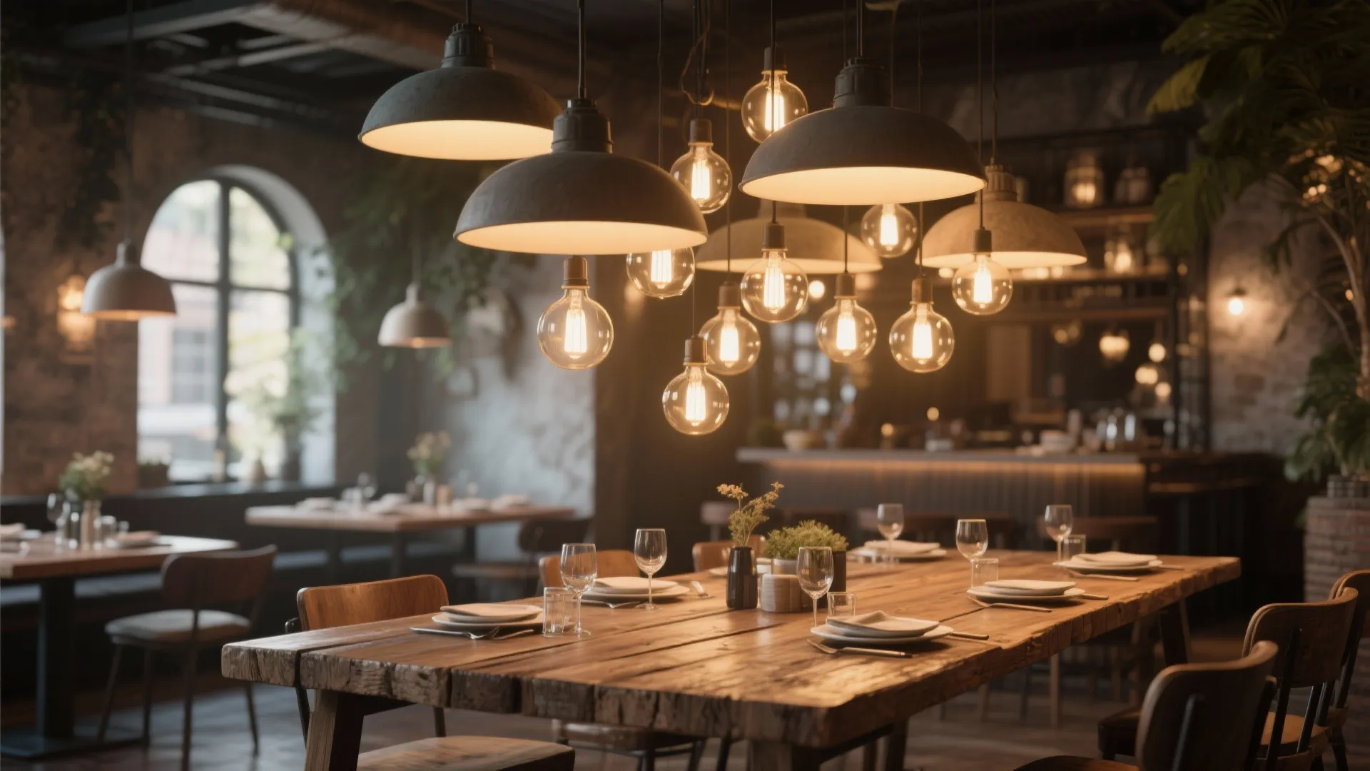 Statement Lighting Above