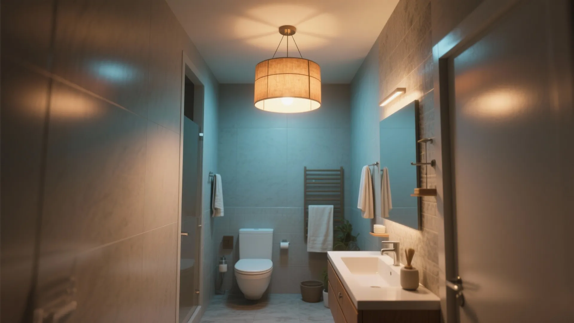 4. Statement Lighting for Personality