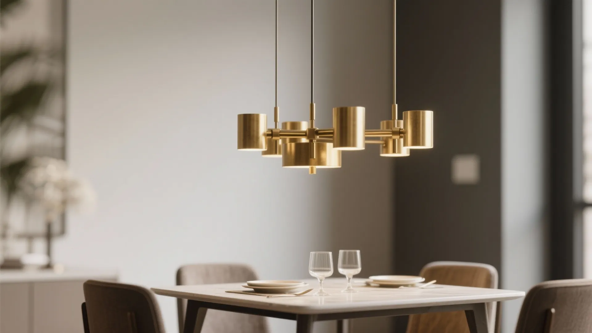 1. Statement Lighting as the Centerpiece