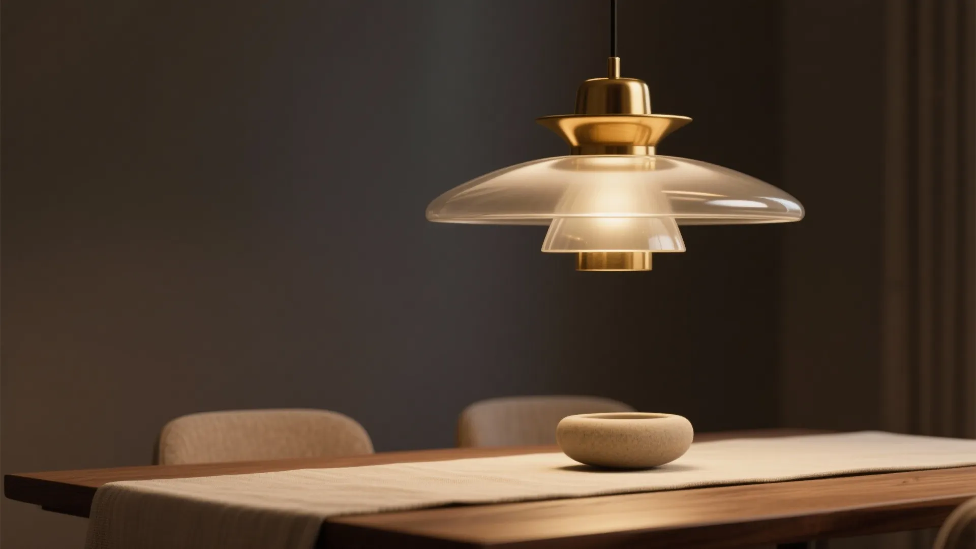 3. Statement Lighting to Define the Space