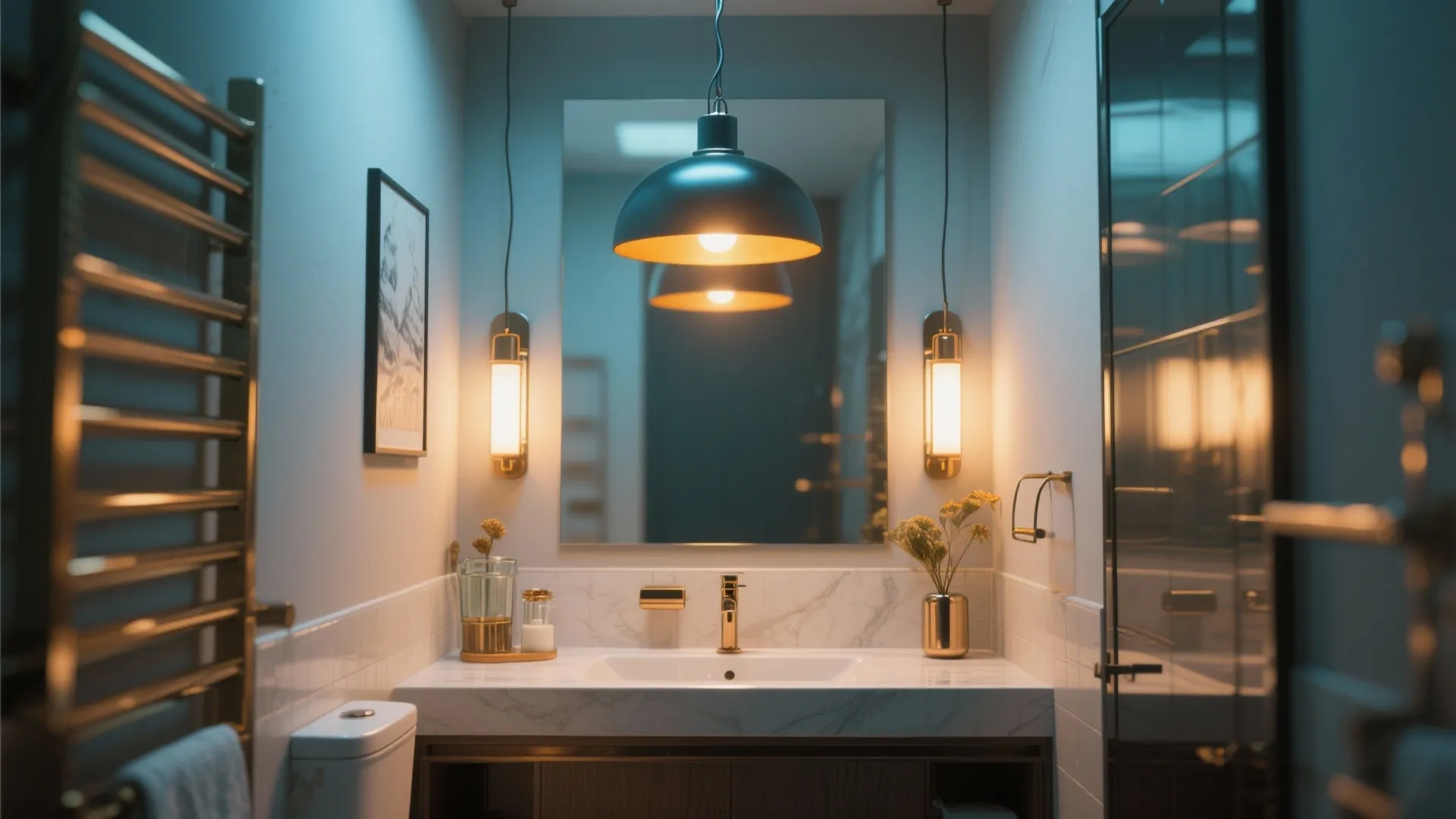 8. Statement Lighting