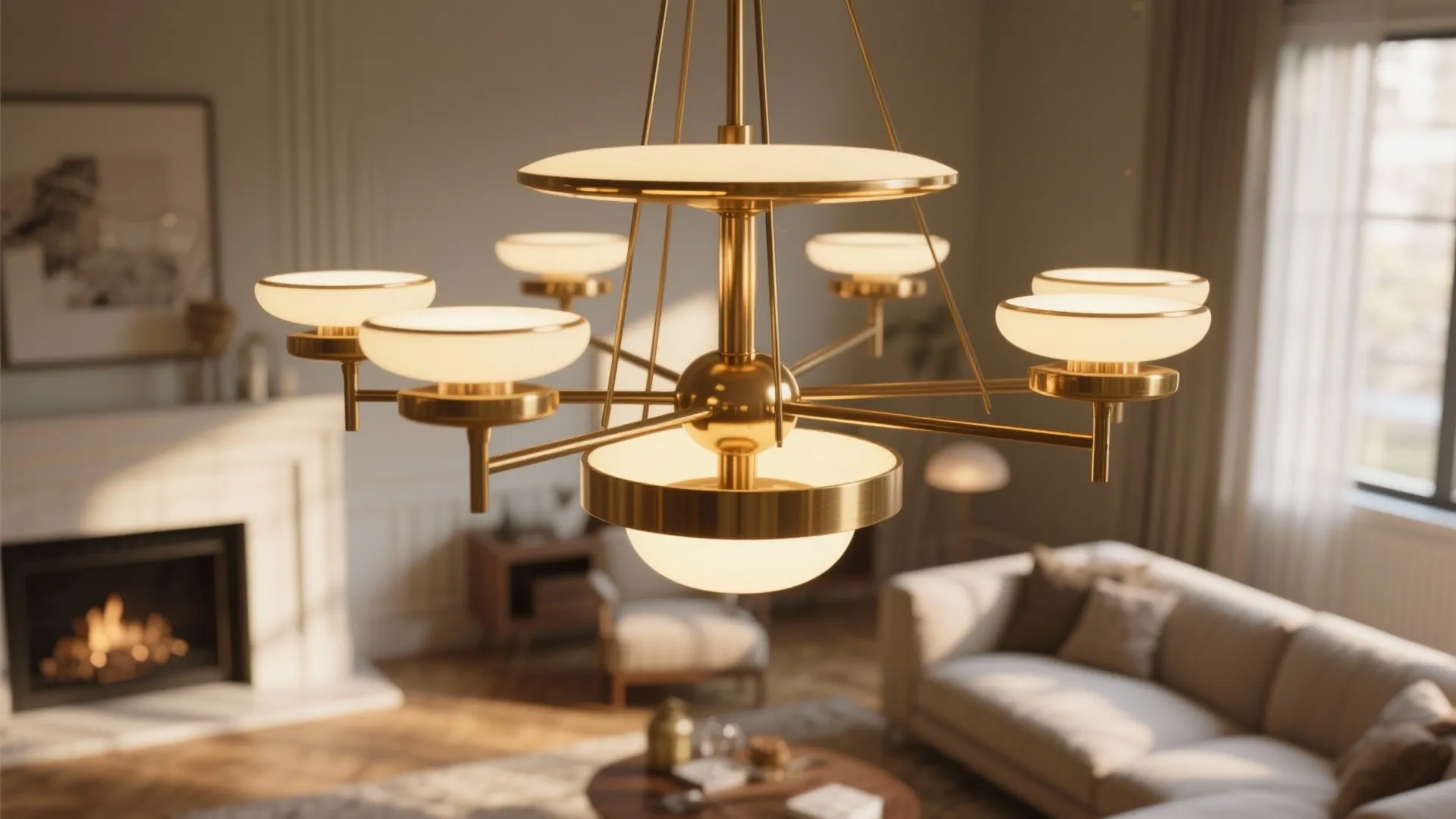 3. Statement lighting fixture