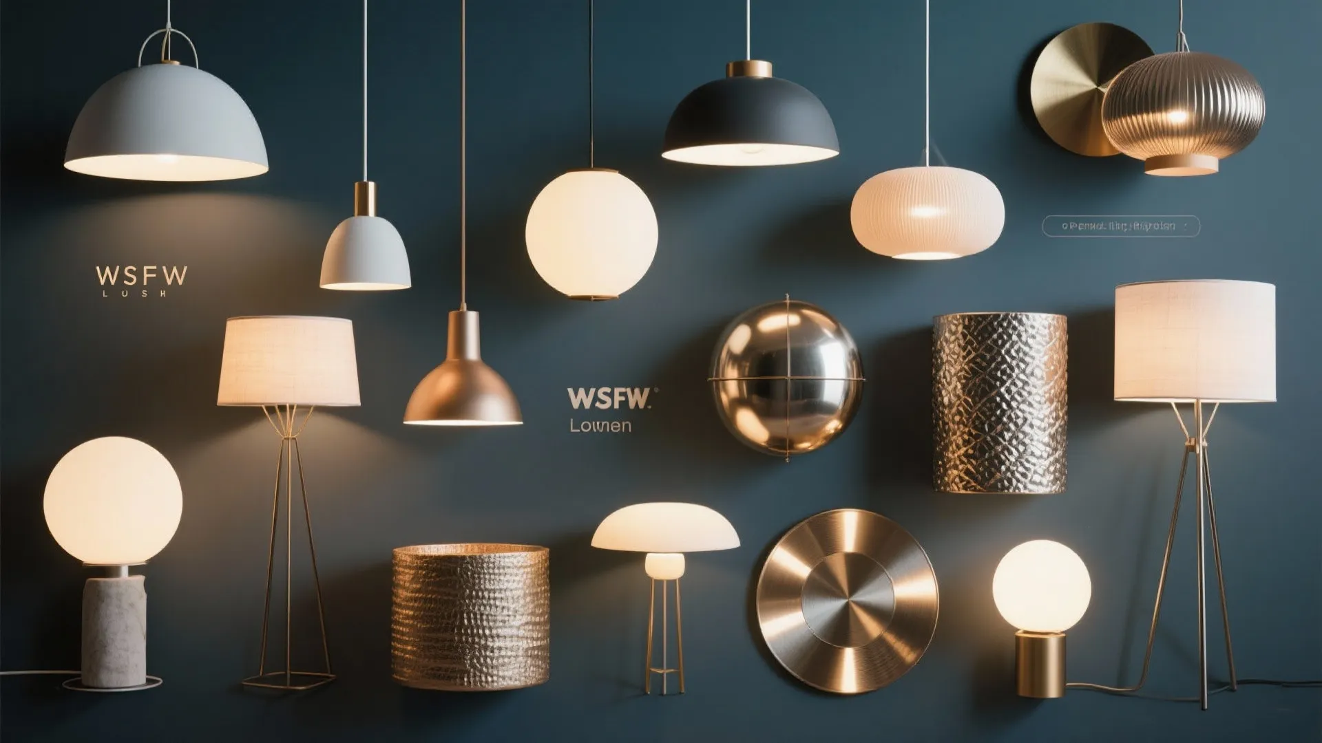 7. Statement Lighting Over Zones