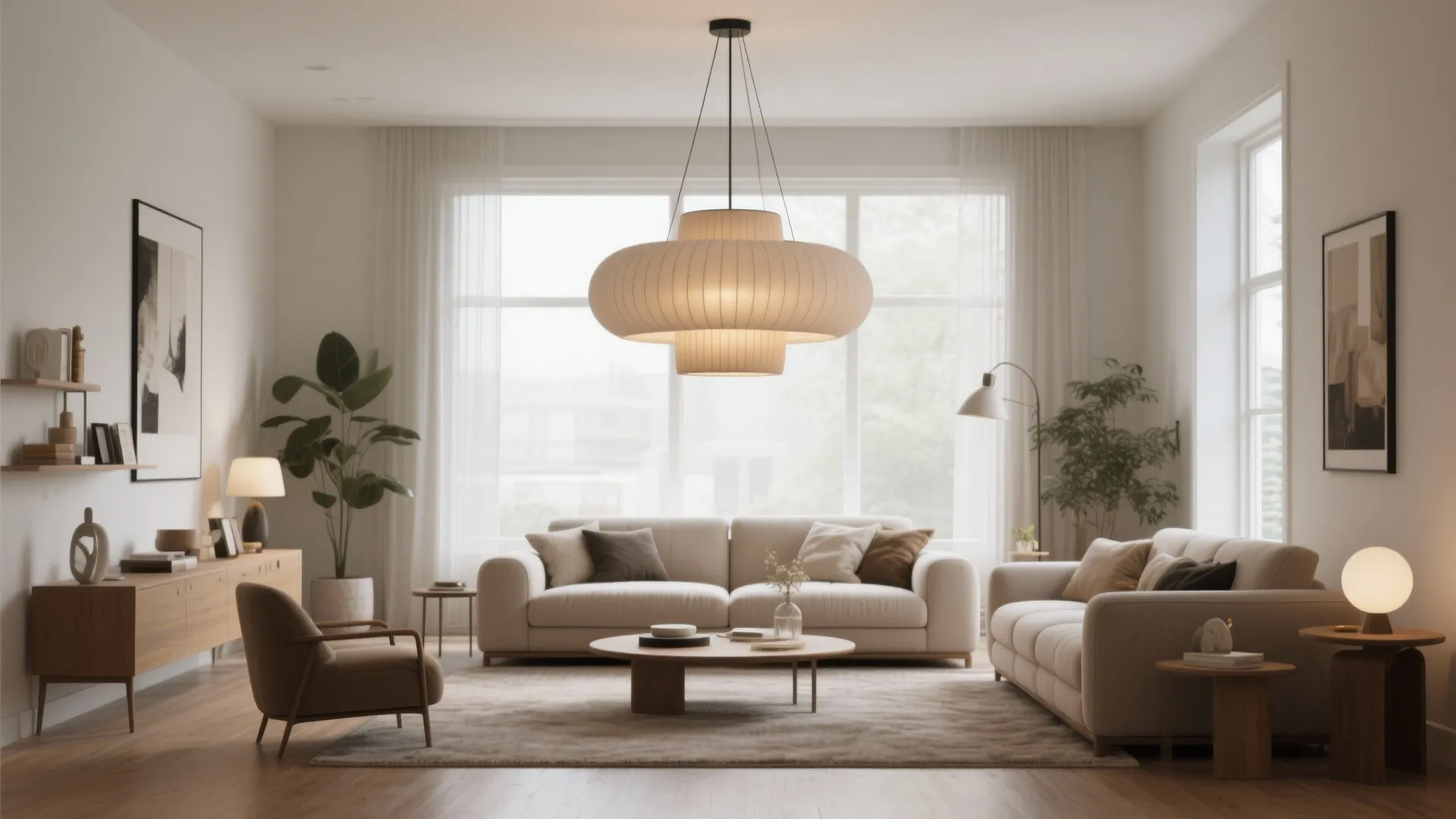 Idea 8: Statement Lighting as a Layout Anchor