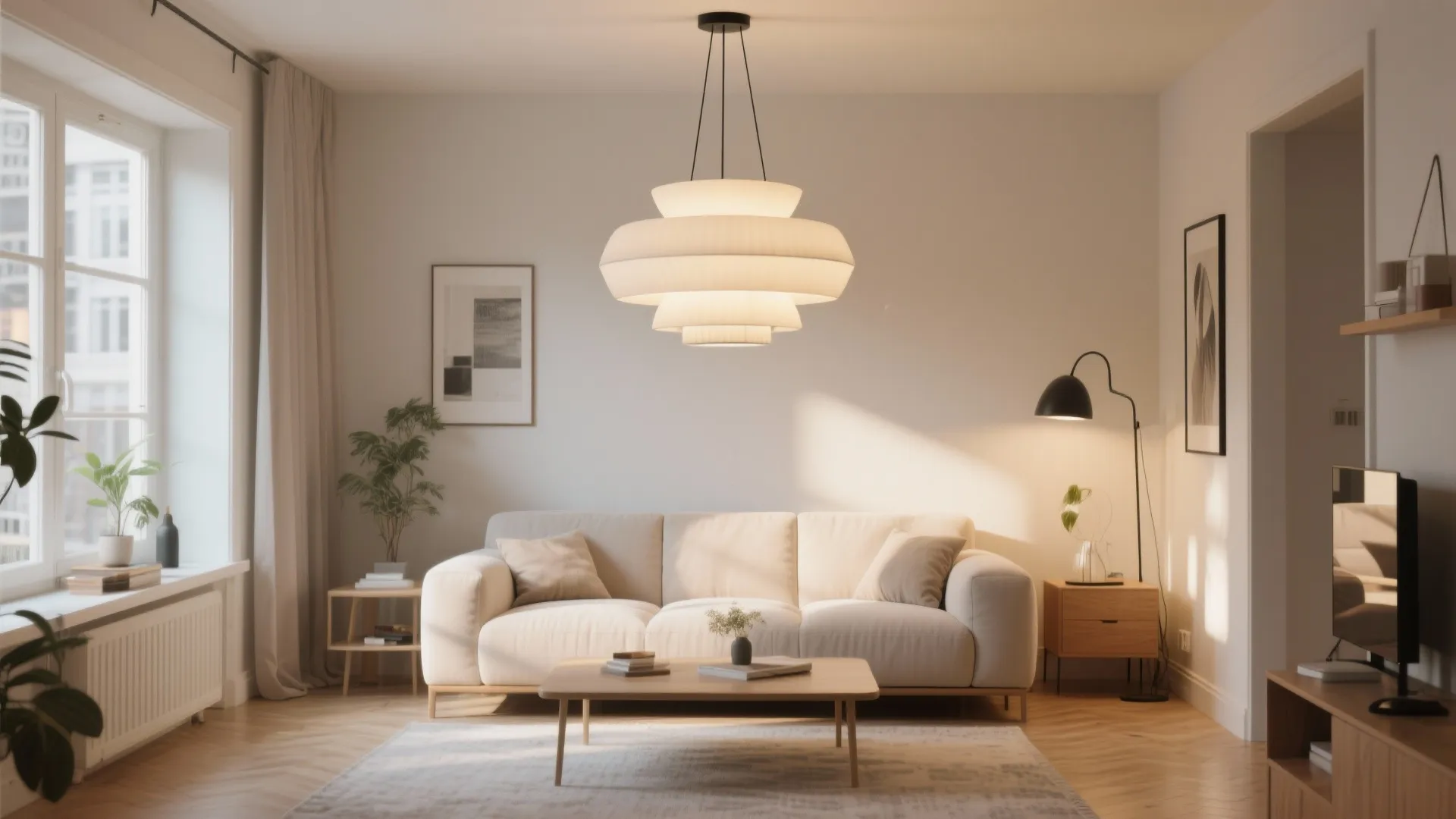 2. Statement Lighting as a Focal Point