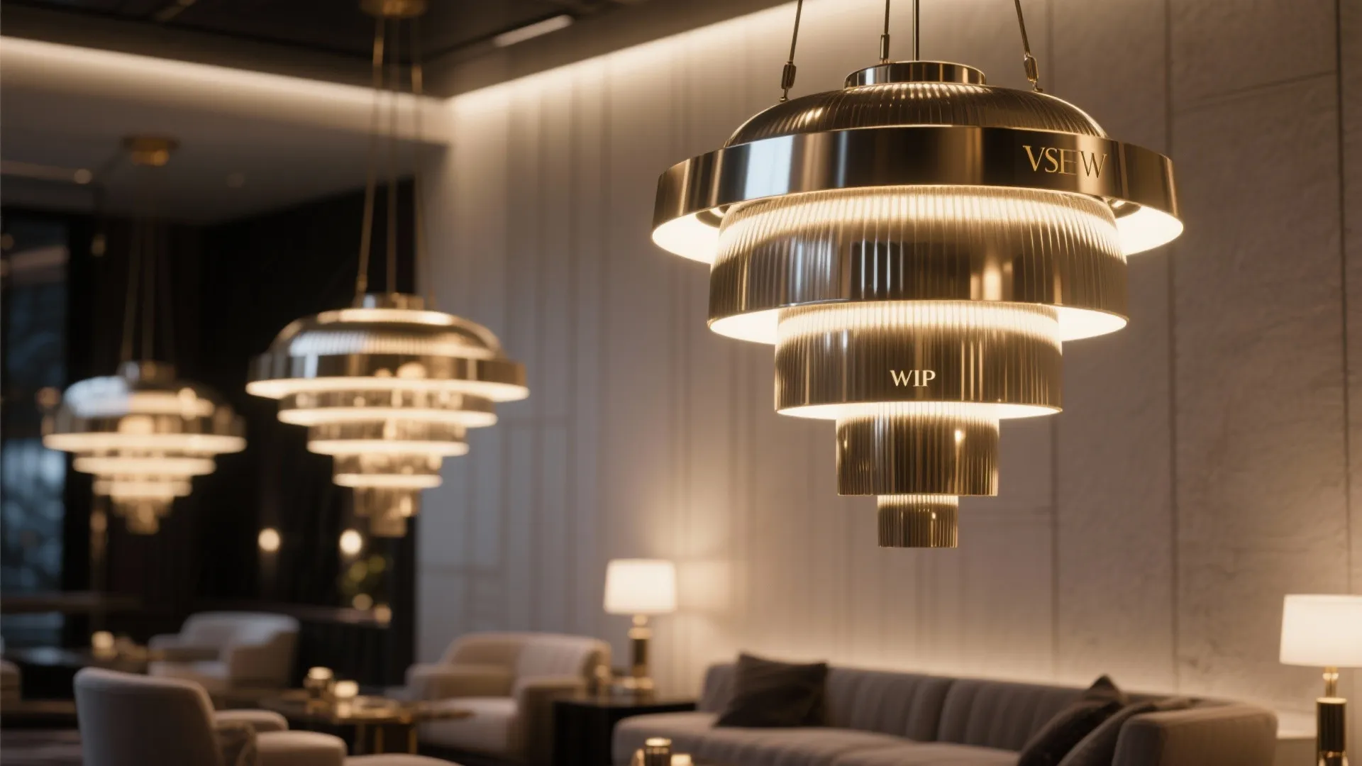 Statement Lighting to Set the Mood