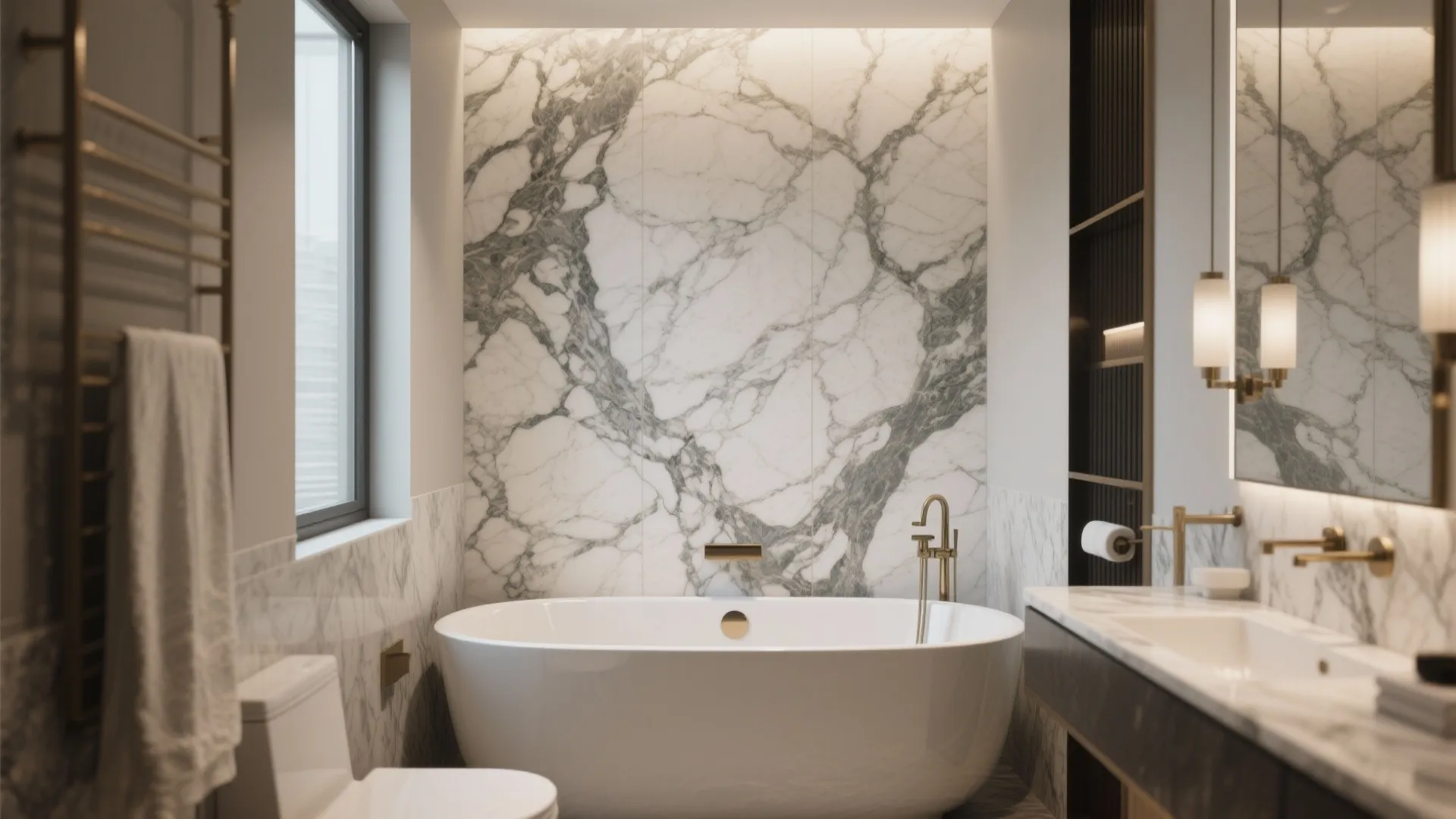 Statement Marble Wall