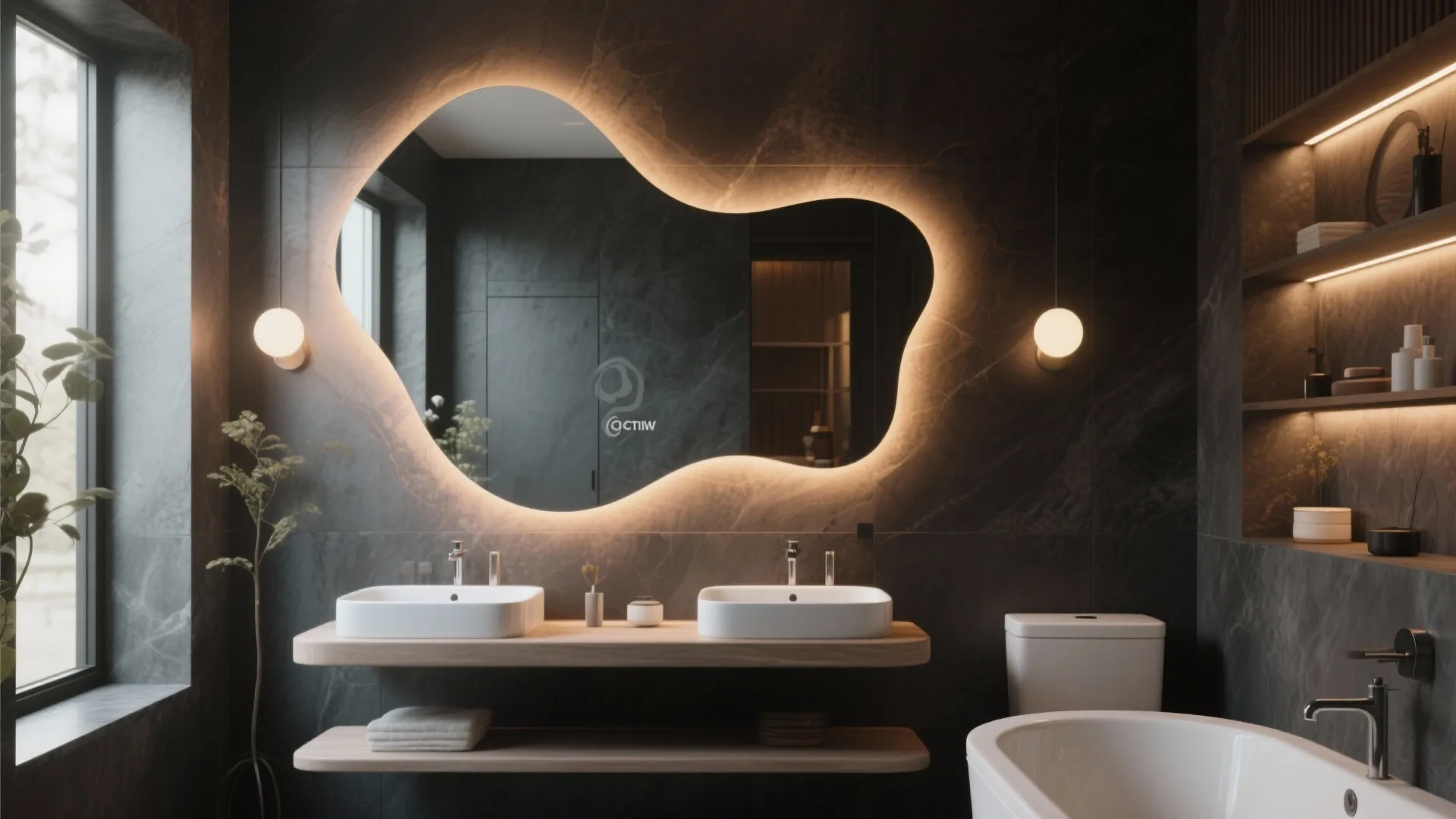 6. Statement Mirror Shapes