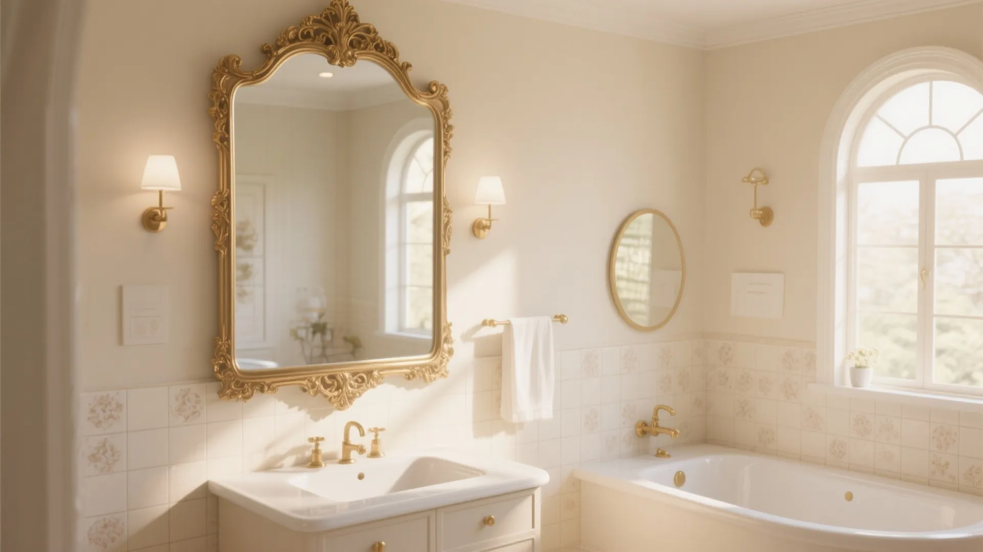 2. Go Big on Statement Mirrors