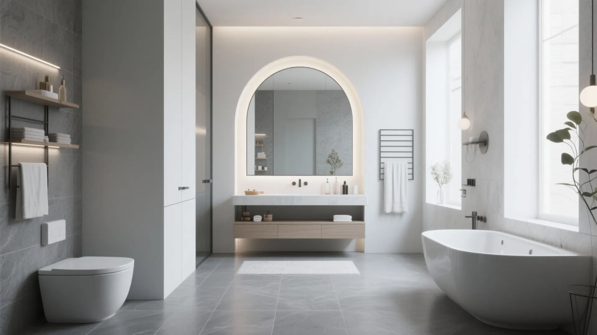 7. Statement Mirror Shapes