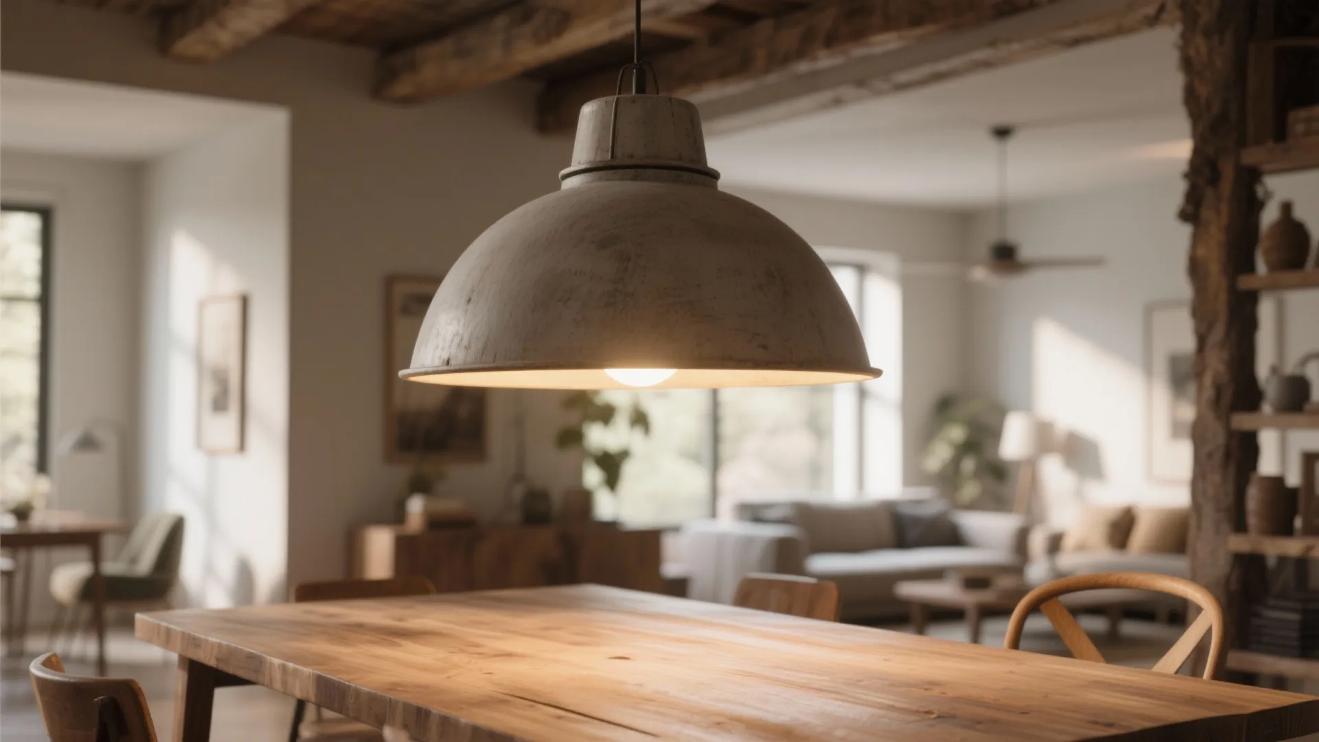 Statement pendant lighting