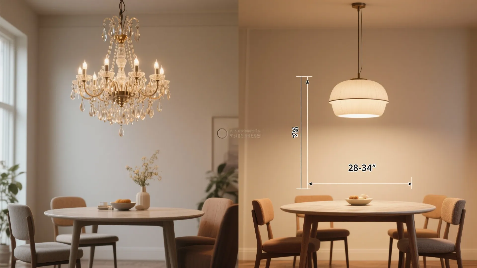 5. Keep statement pieces low and centered with a visual render