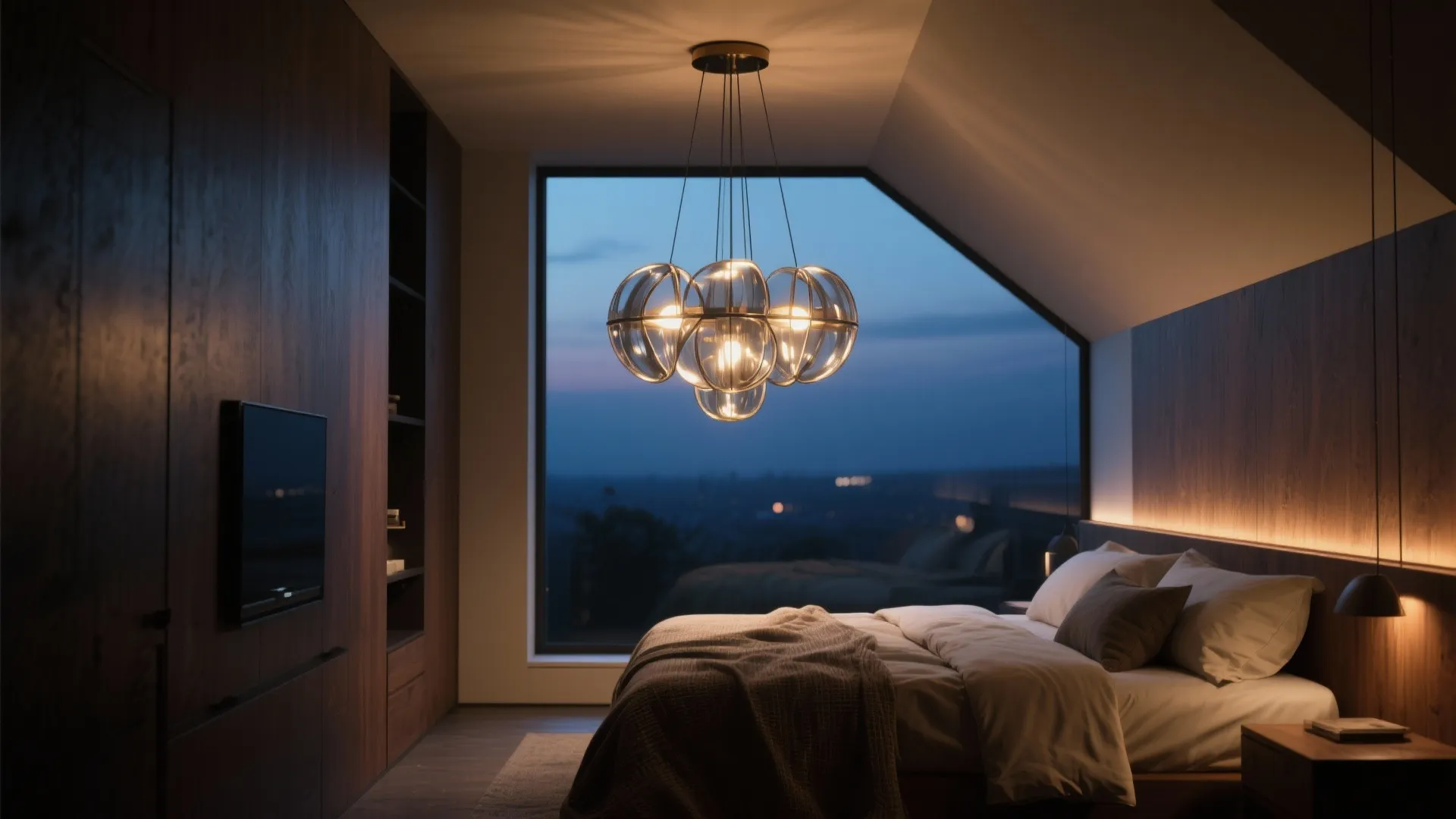 5. Statement Pendant or Clustered Lamps