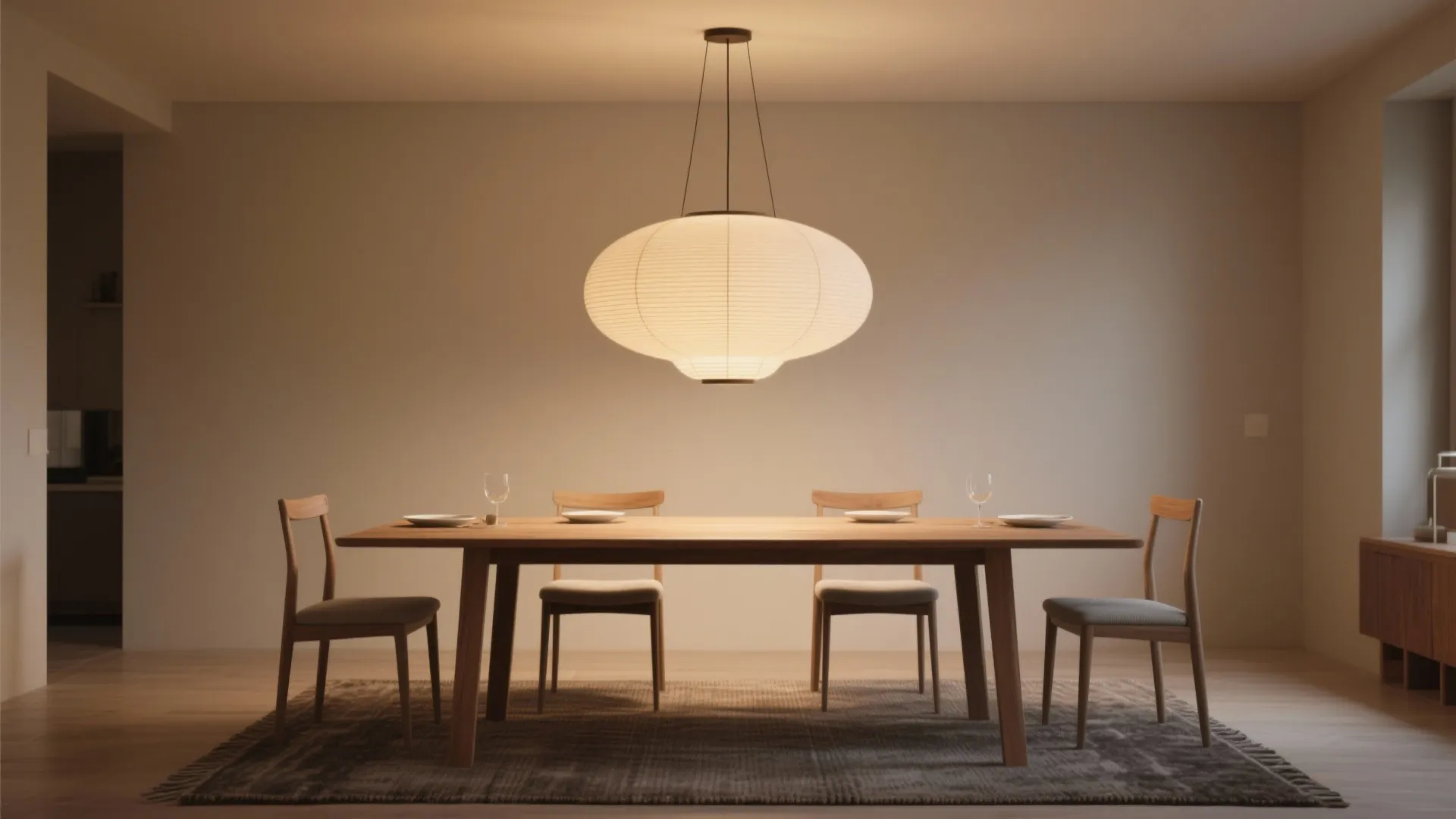 1. Statement Pendant over the Table
