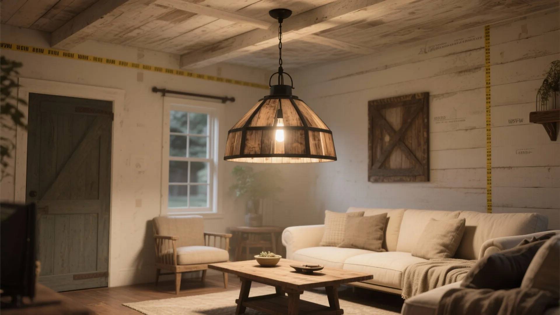 1. Layered Lighting with a Statement Pendant