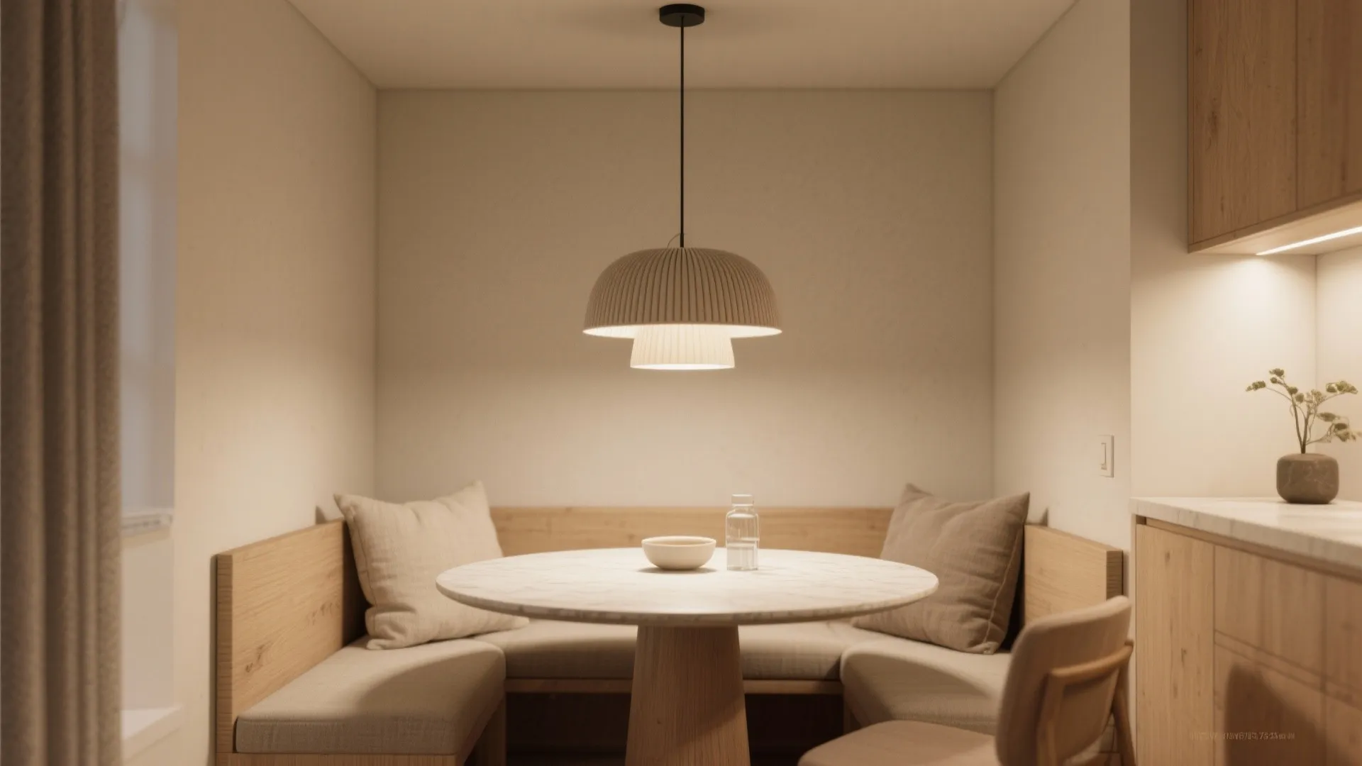 Statement pendant as a focal point