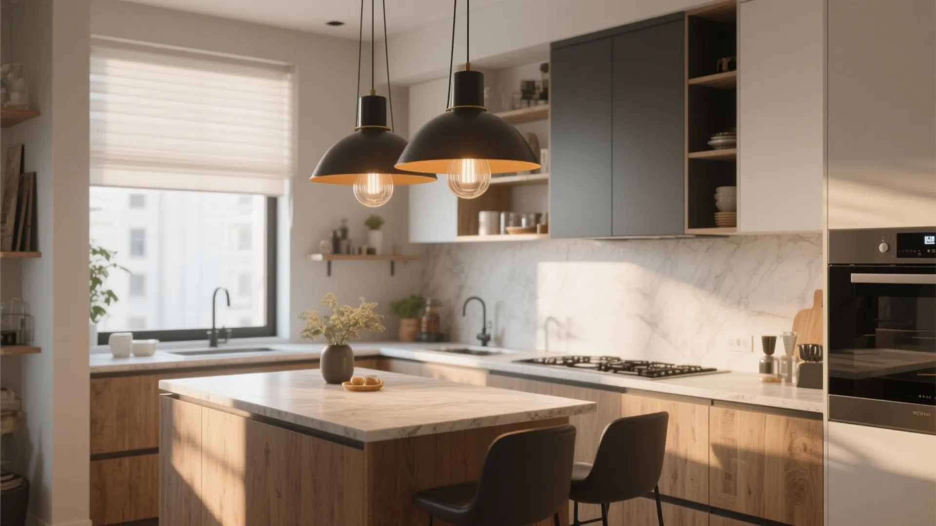 3. Statement Pendant Lights