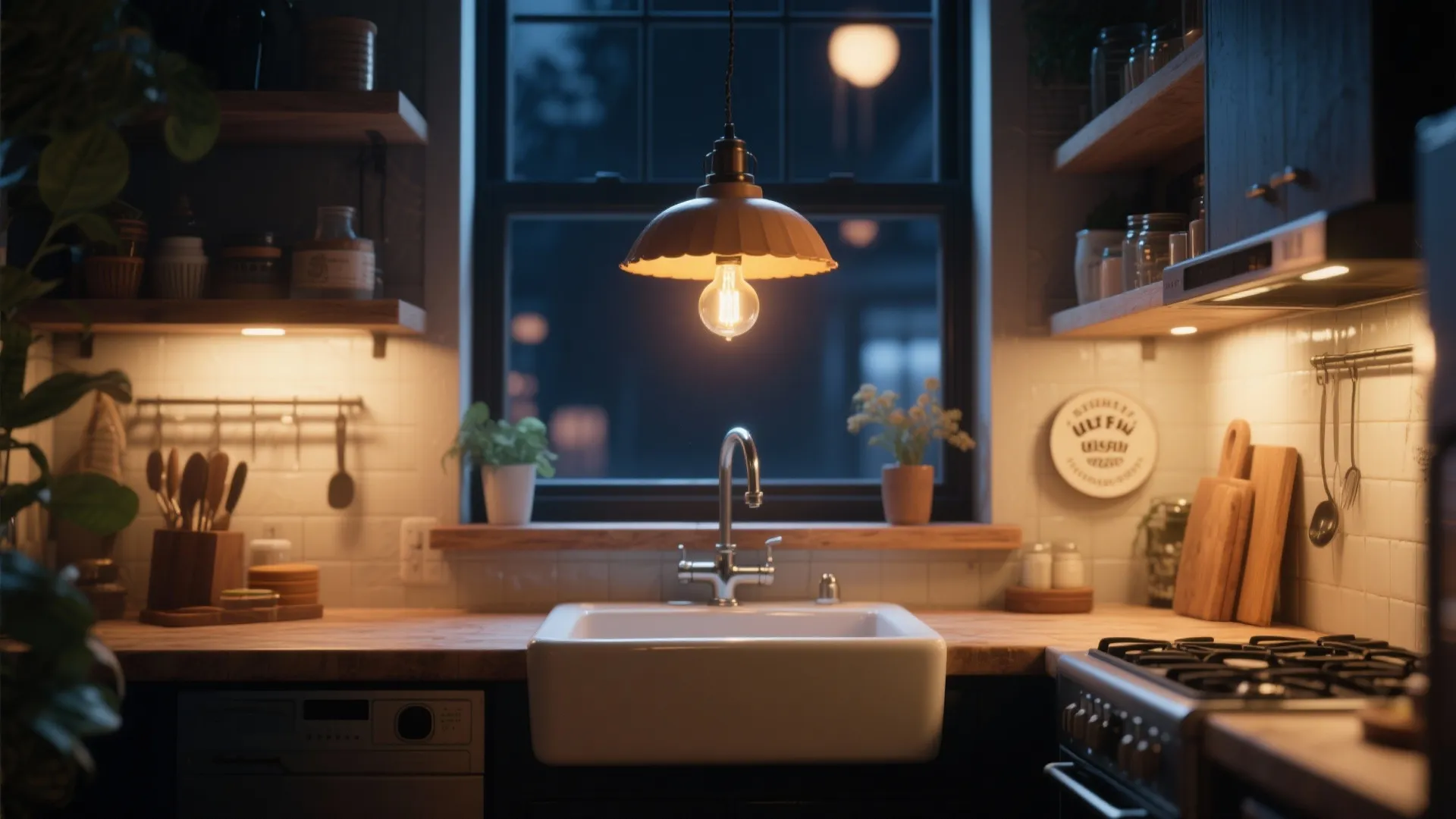 8. Statement Pendant Light