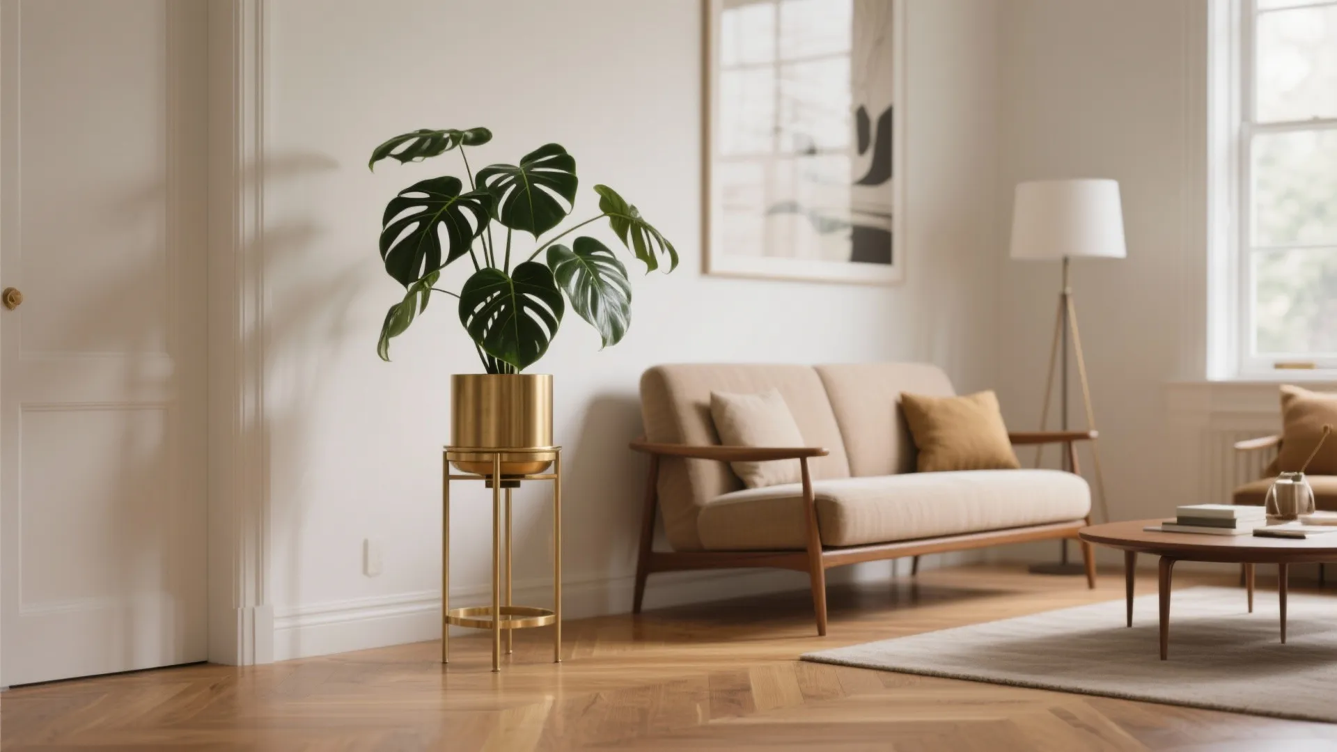 4. Statement Plant Stand