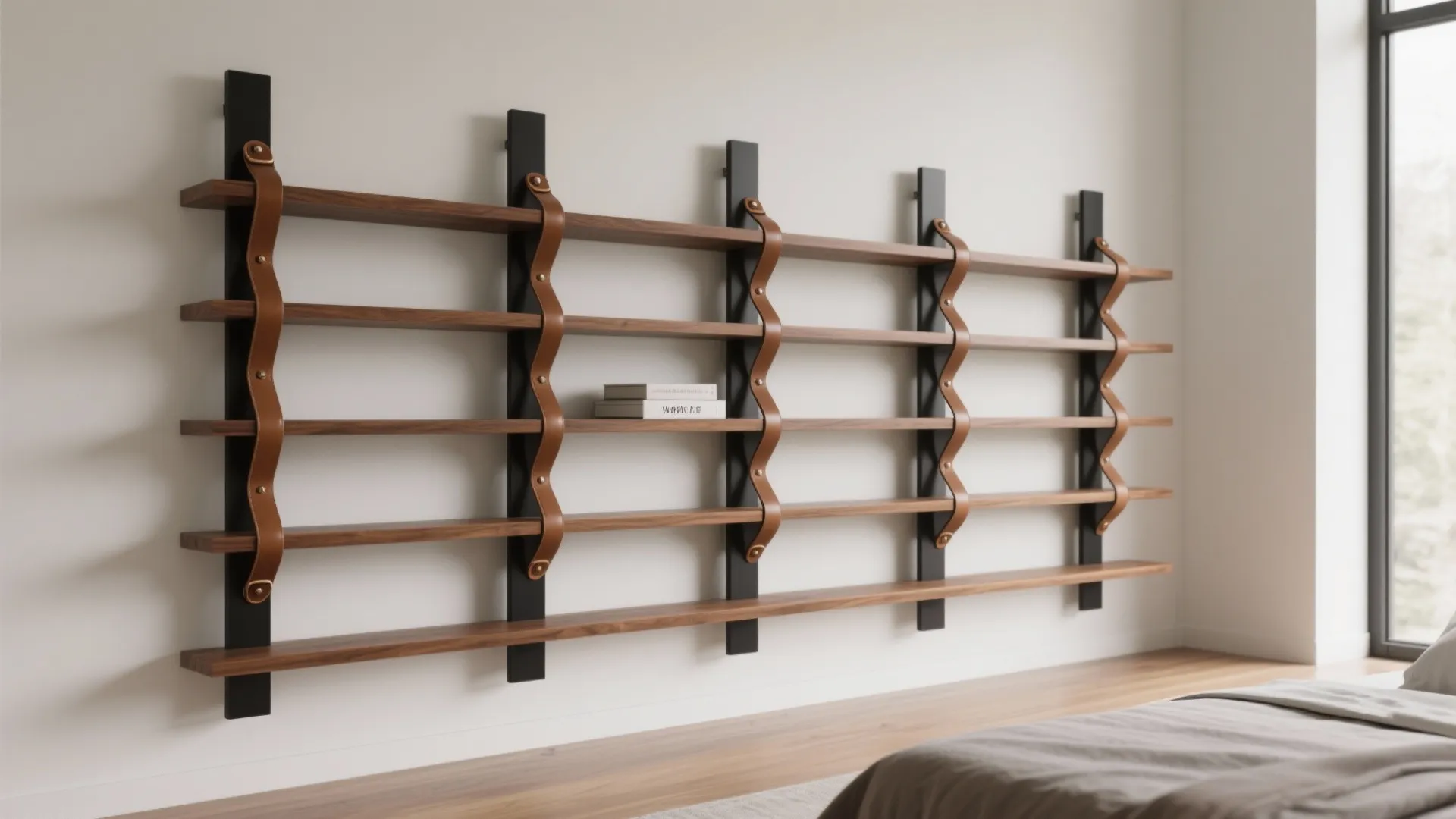 Mixed-Material Statement Rack