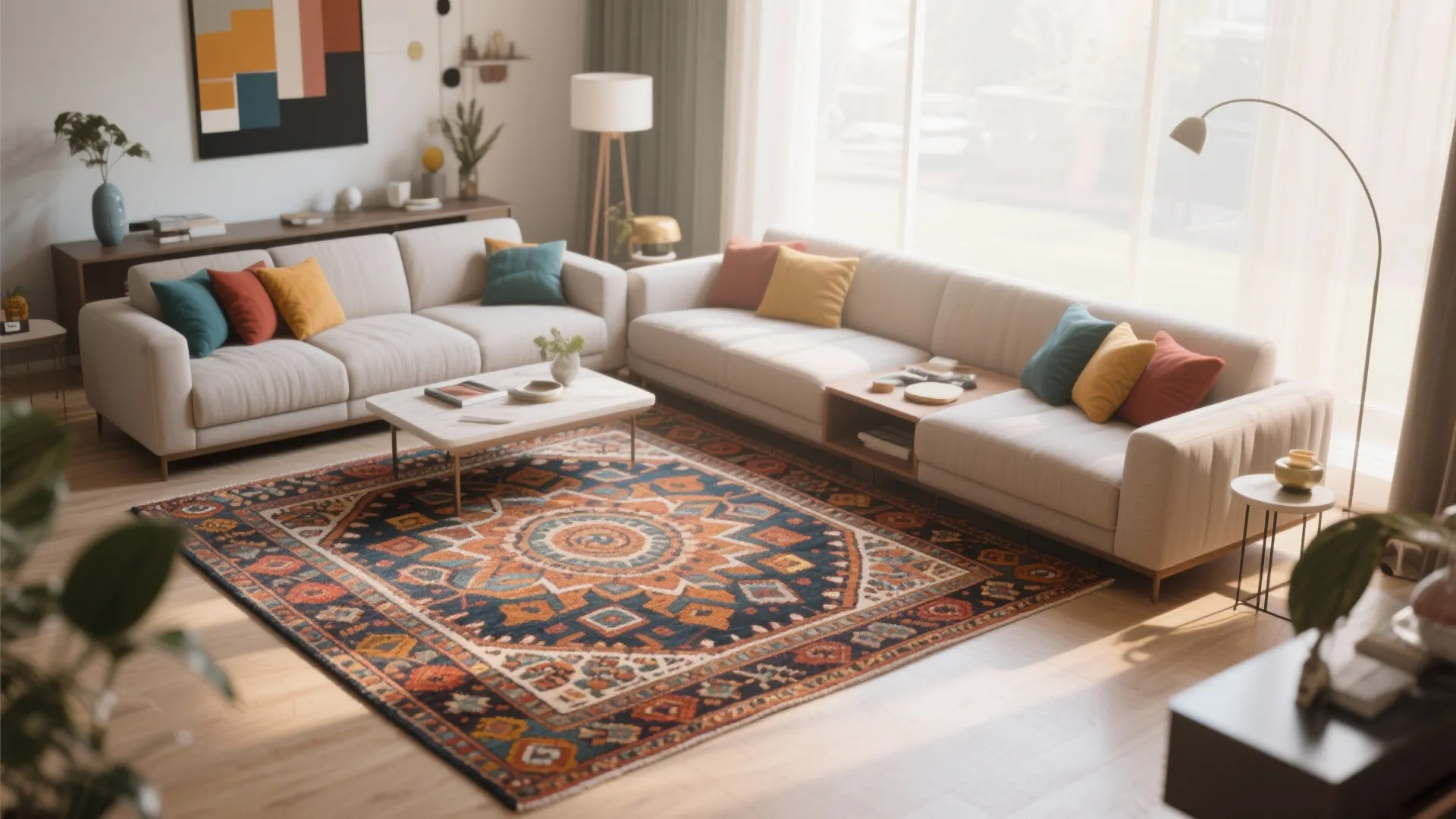 Statement Rug as Art